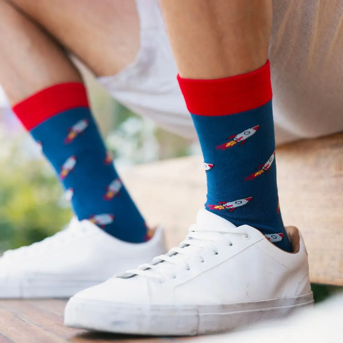 Rocket Matching Bamboo Socks (Adult & Child) - Image 2
