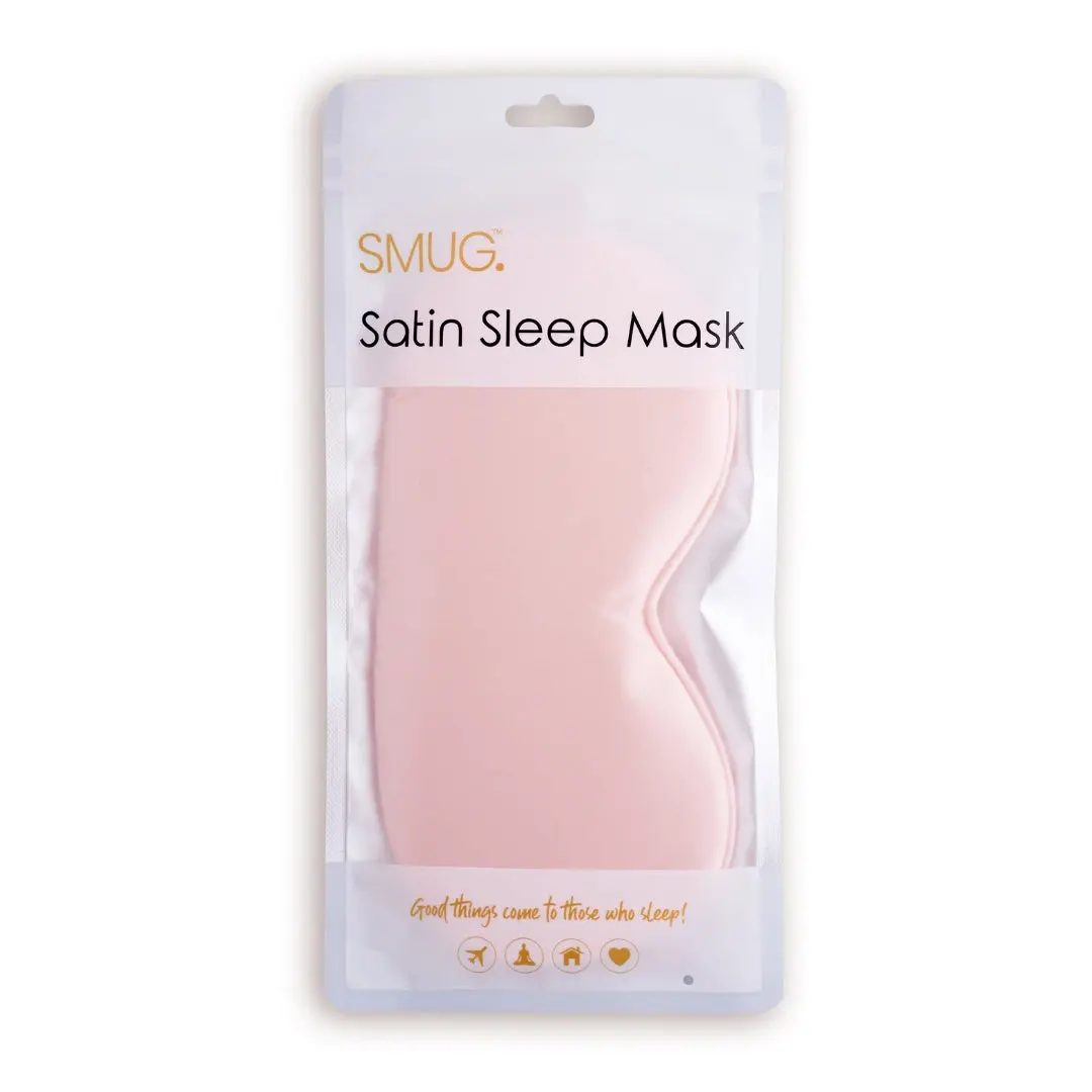 Satin Pillowcases & Sleep Masks Set - Pink - Image 3