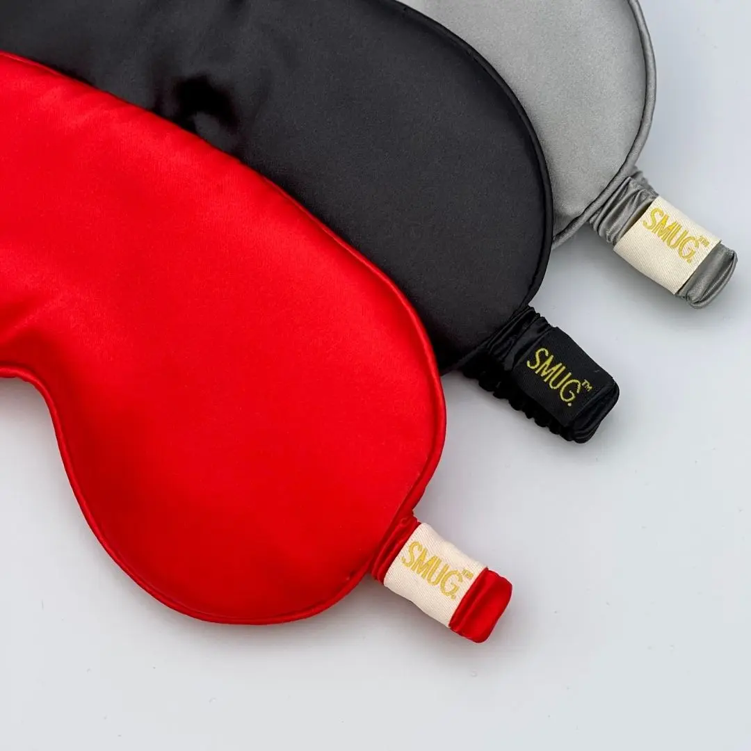 Red Satin Sleep Mask - Image 2