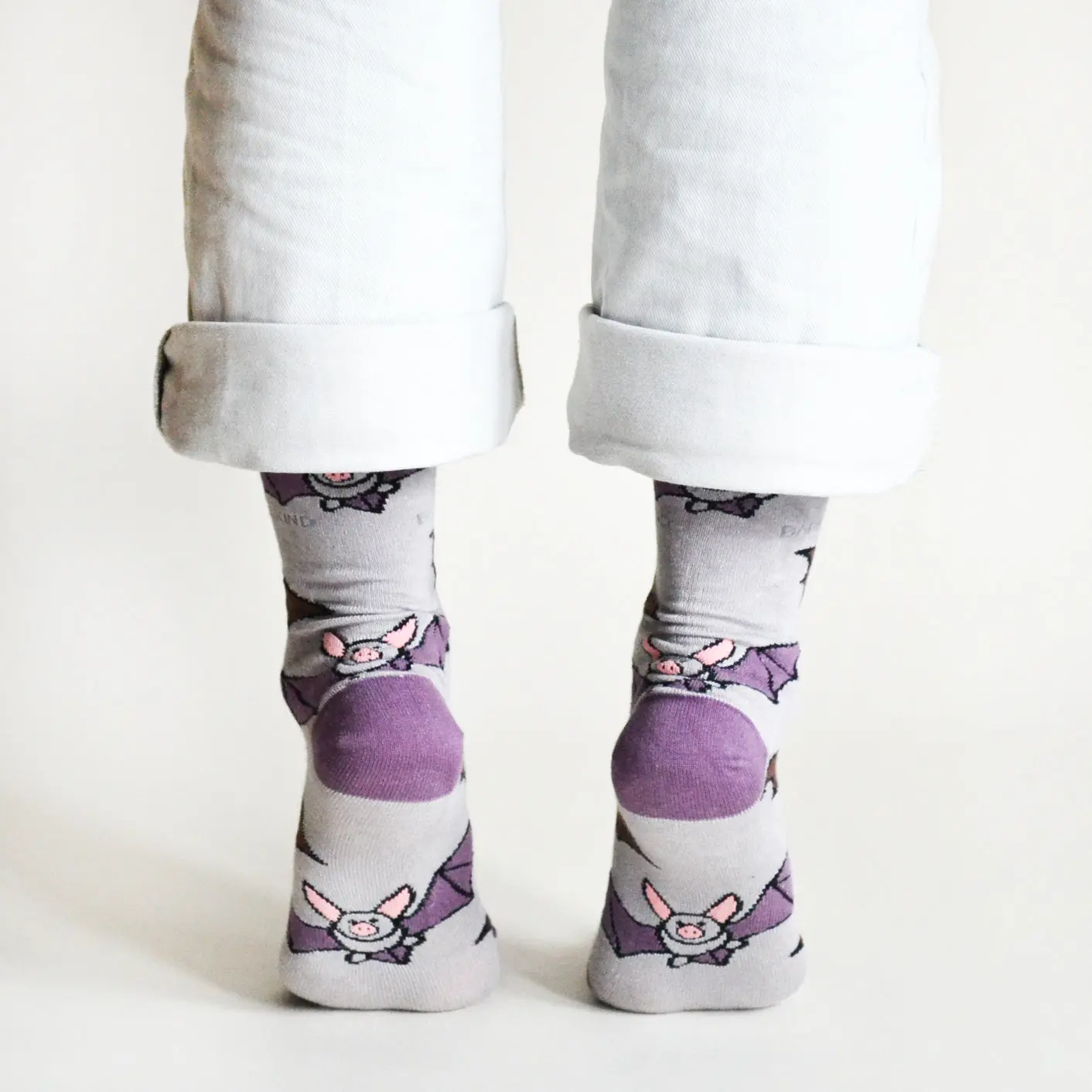 Save the Bats Bamboo Socks - Image 3
