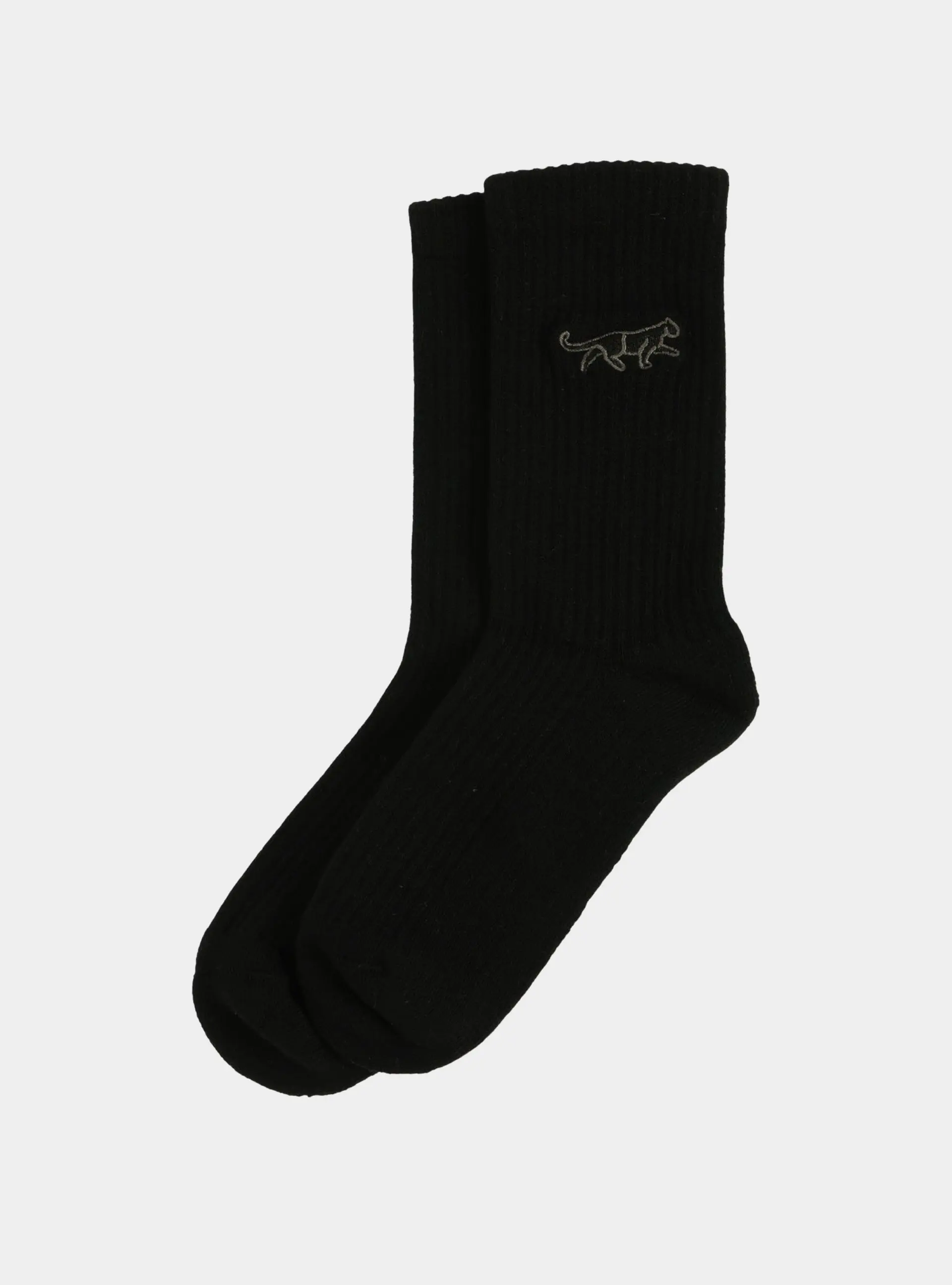 Save the Black Panthers Ribbed Bamboo Socks