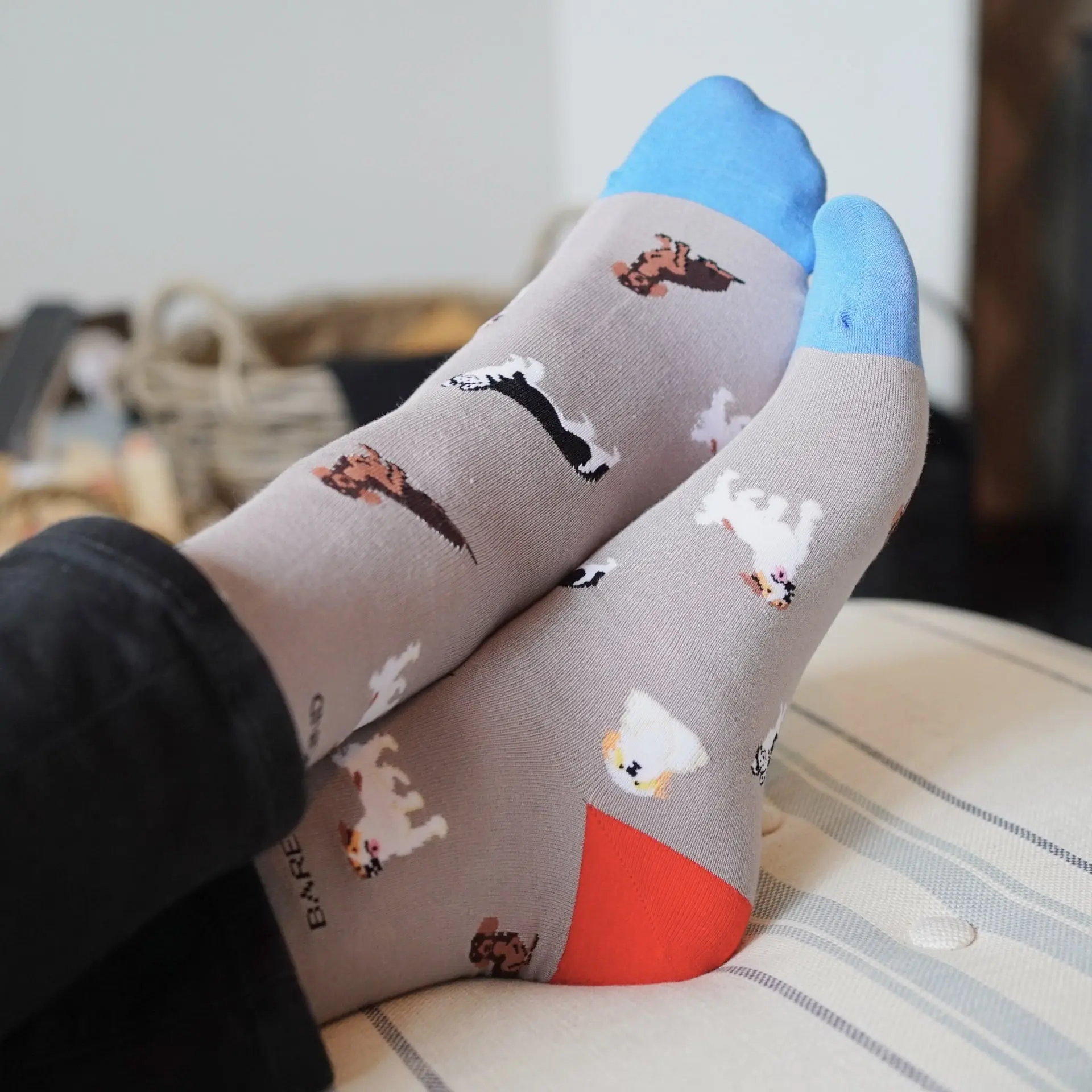 Save the Grey Dog Bamboo Socks - Image 2