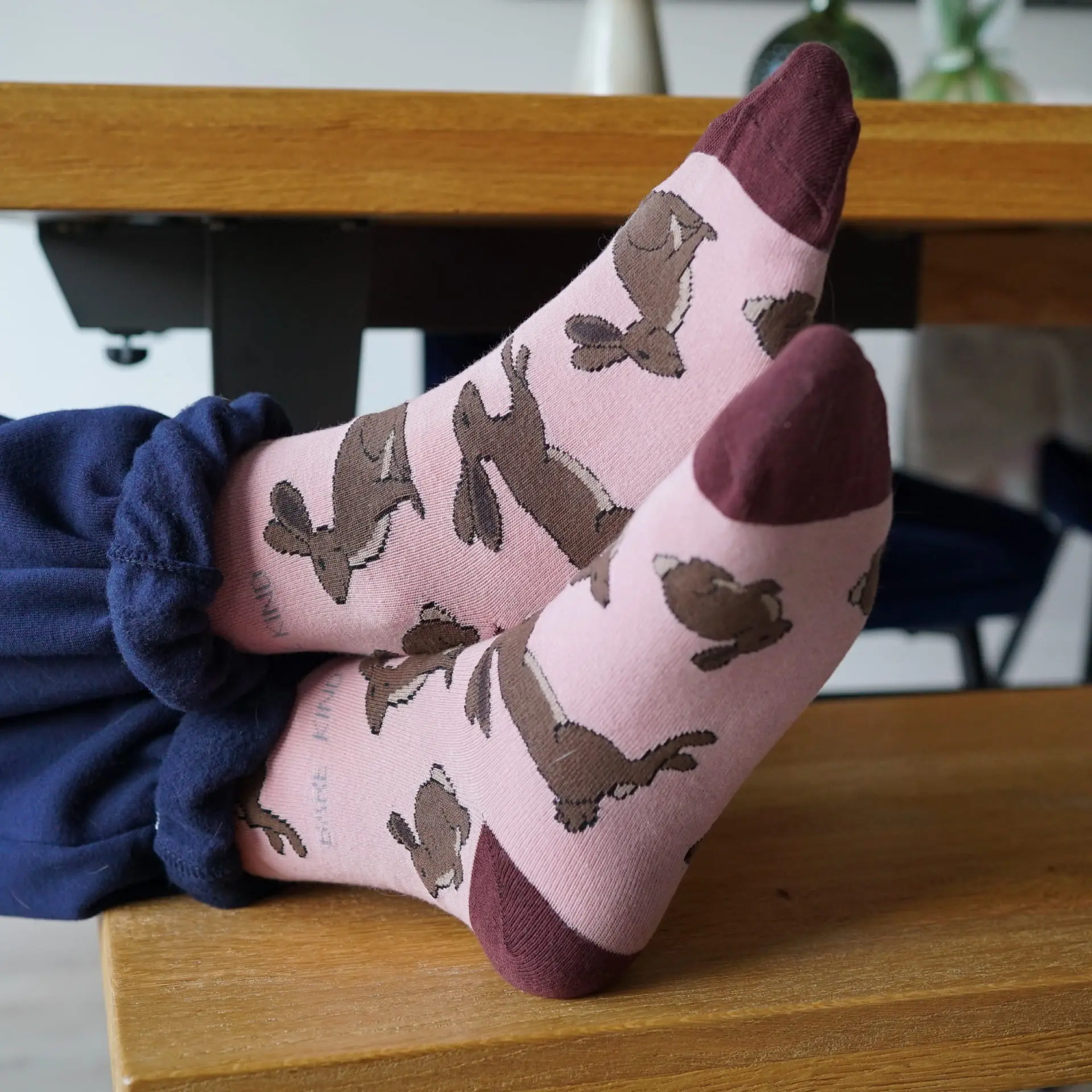 Save the Hares Bamboo Socks - Image 2