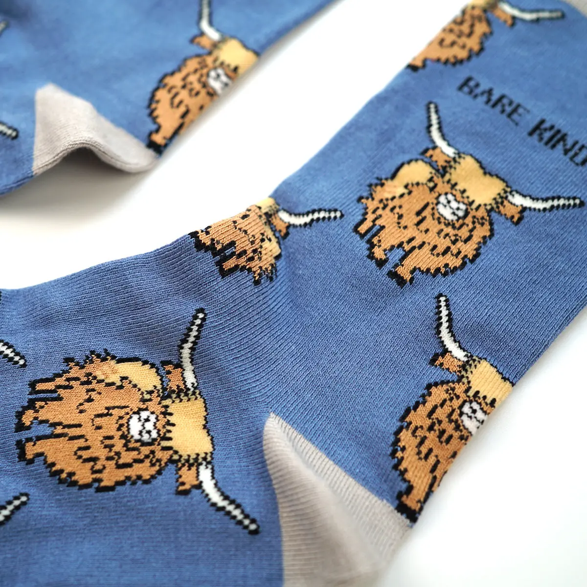 Save the Highland Cow Bamboo Socks - Image 4