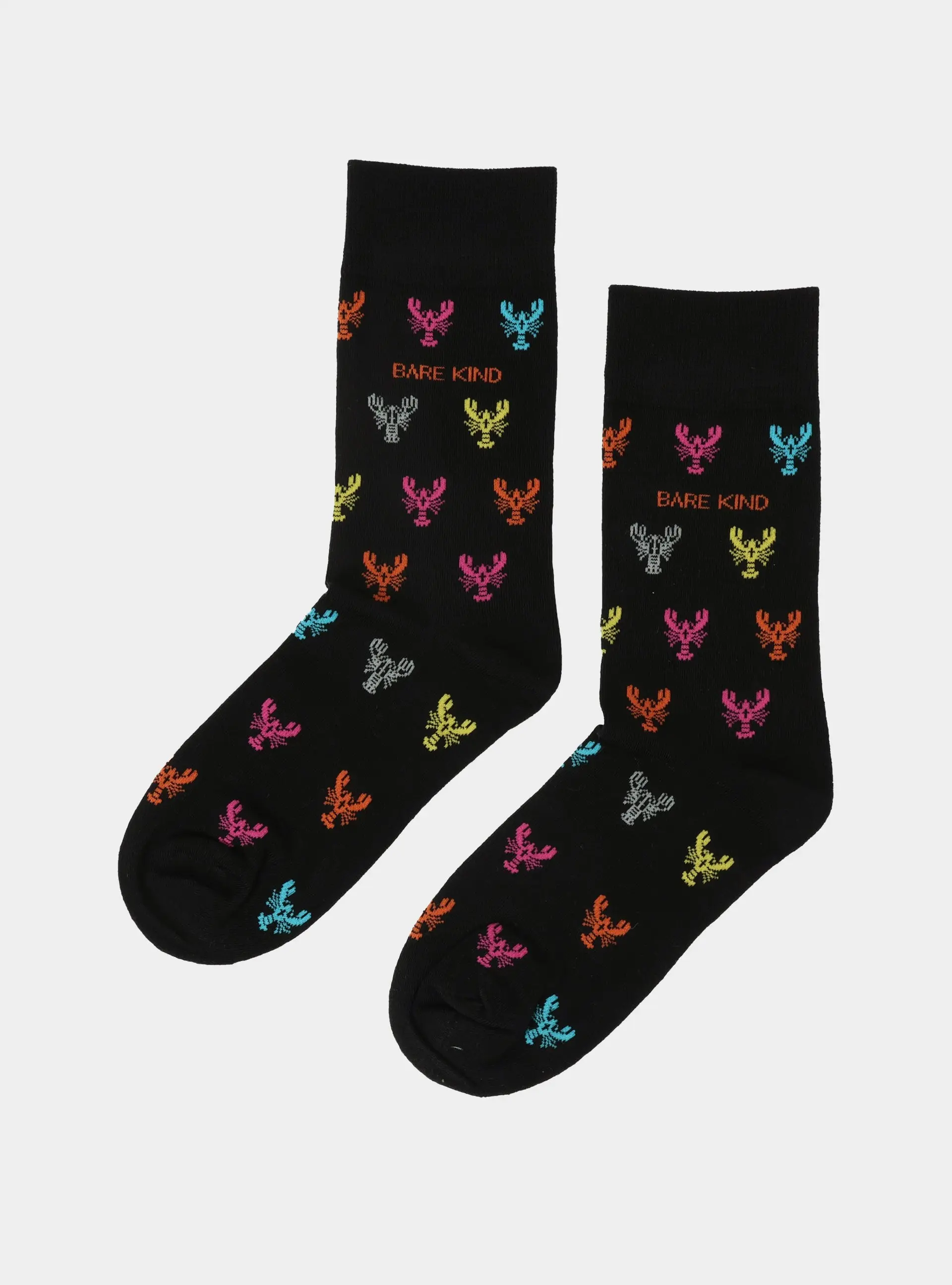 Save the Lobster Small Motif Bamboo Socks