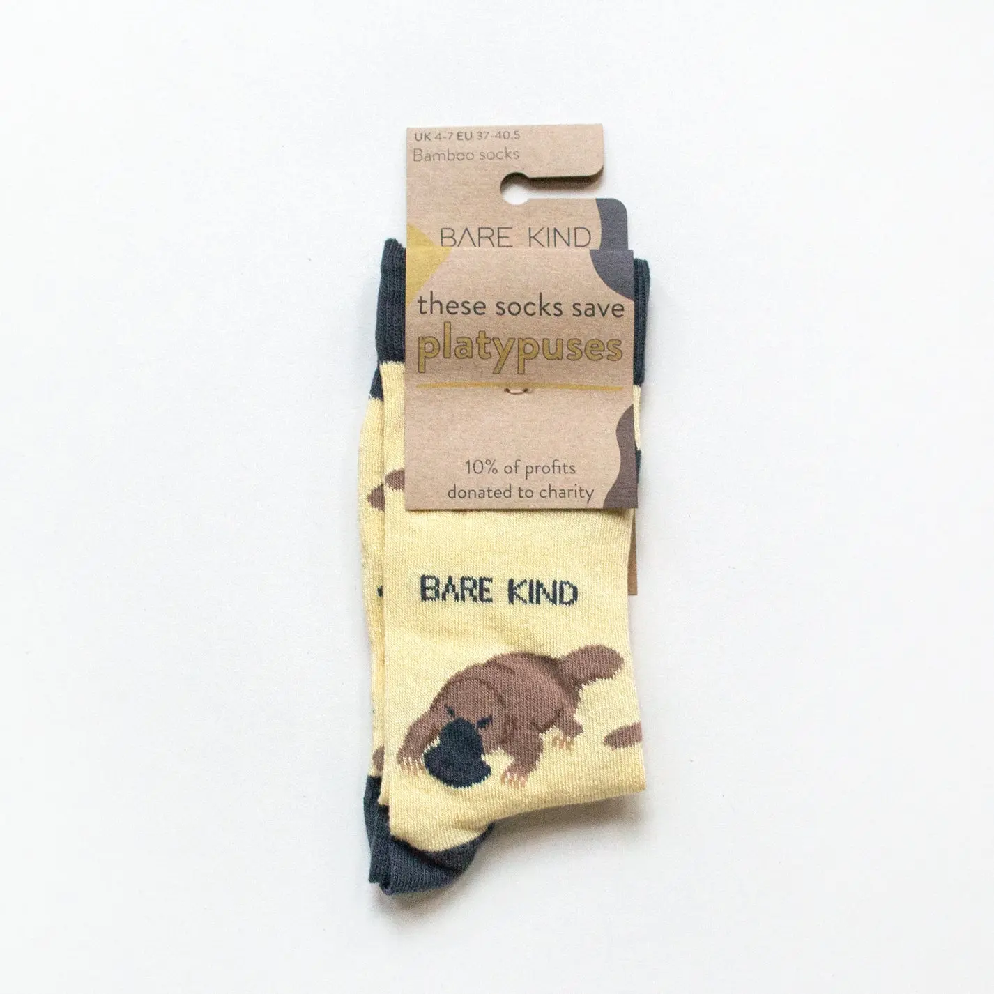 Save the Platypus Bamboo Socks - Image 5