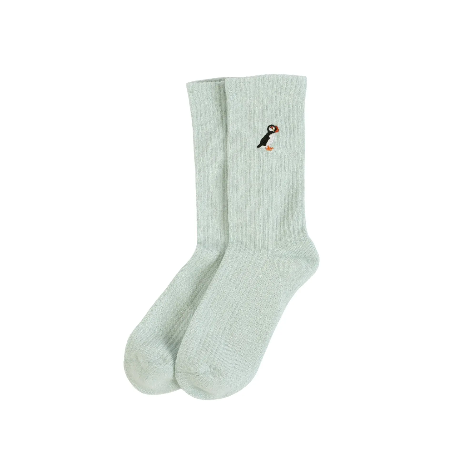 Save the Puffin Ribbed Bamboo Socks - Image 7