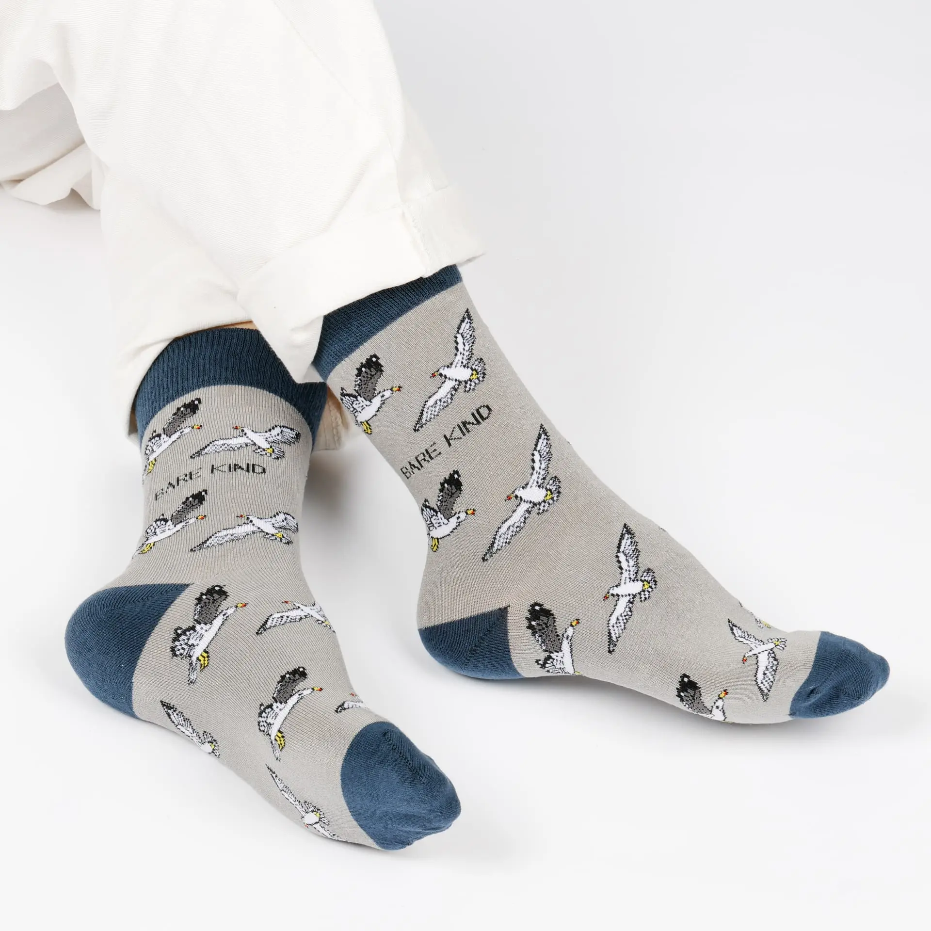 Save the Seagull Bamboo Socks - Image 3