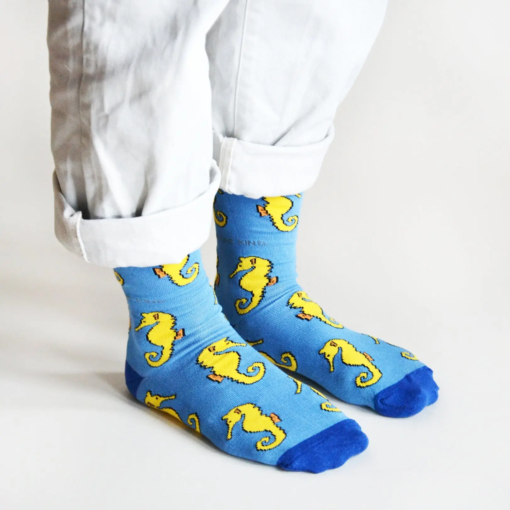Save the Seahorses Bamboo Socks - Image 4