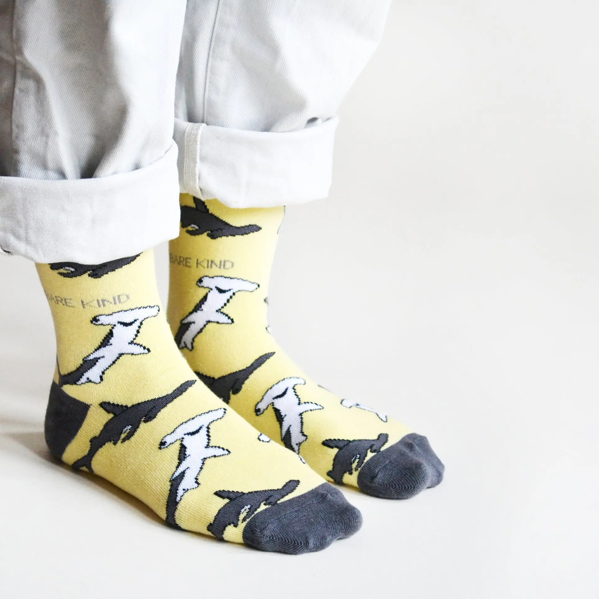 Save the Sharks Bamboo Socks - Image 3