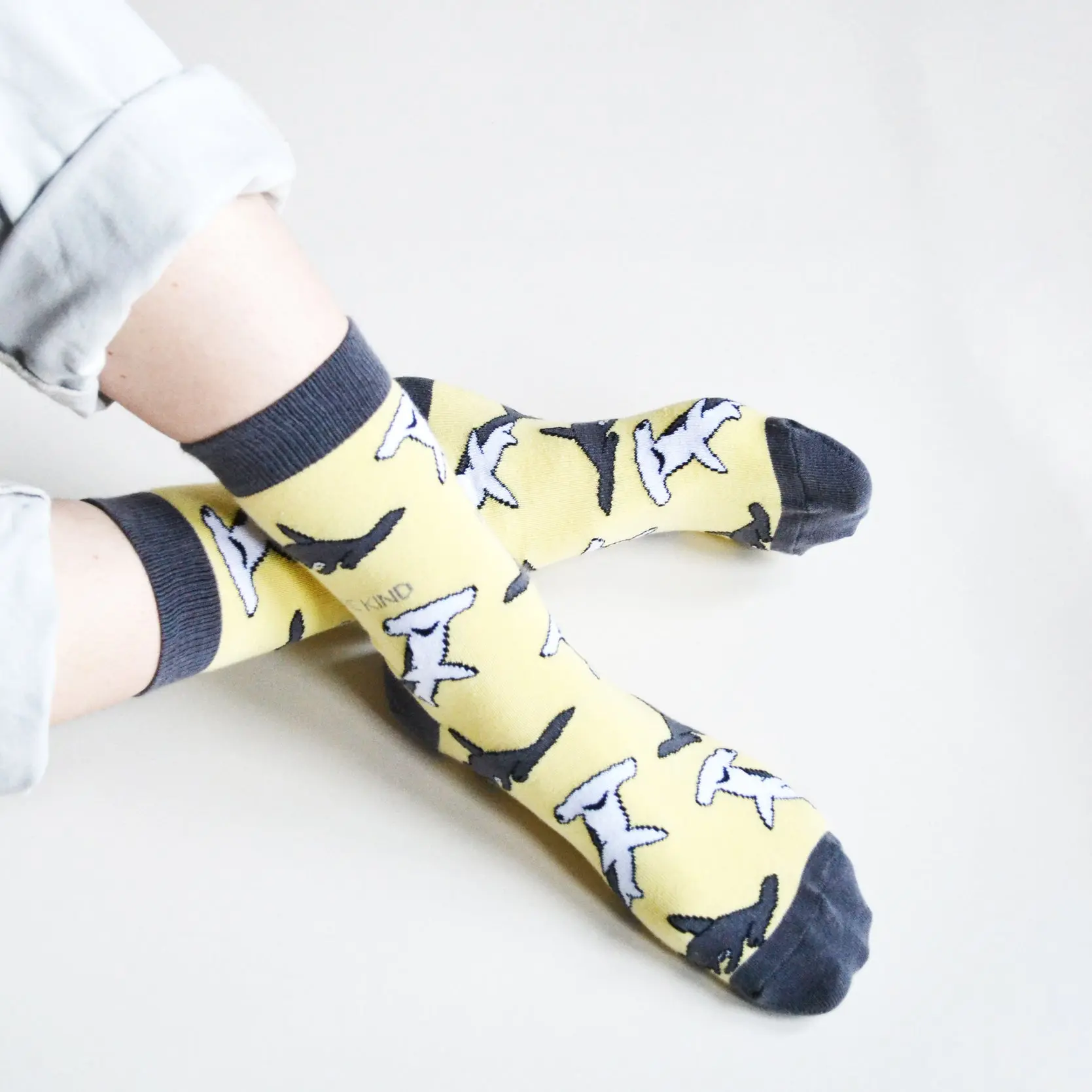 Save the Sharks Bamboo Socks - Image 4