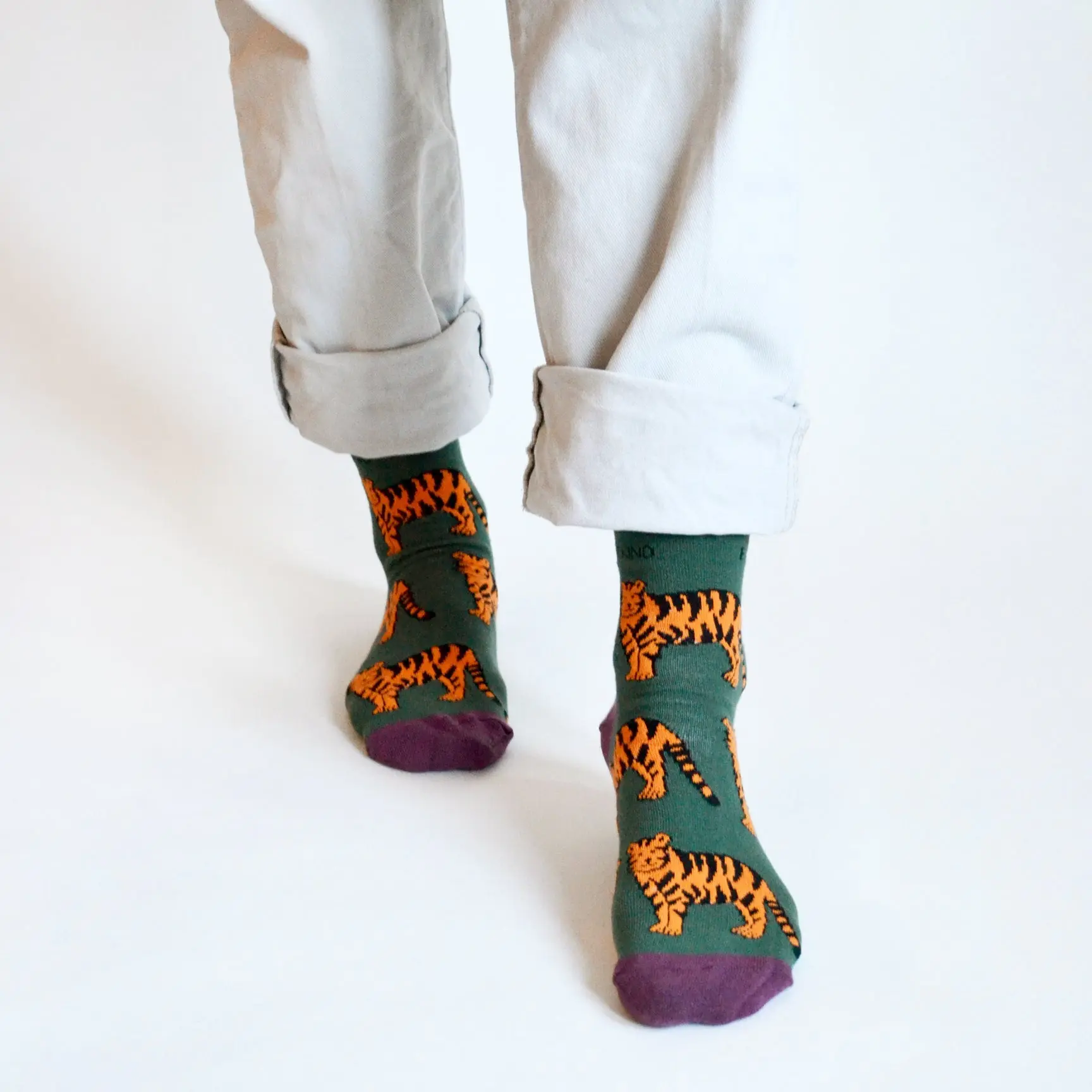 Save the Tigers Bamboo Socks - Image 2