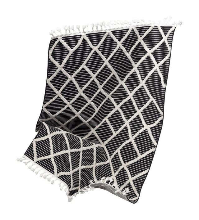Scandi Indoor Rug Anthracite & White - Image 7