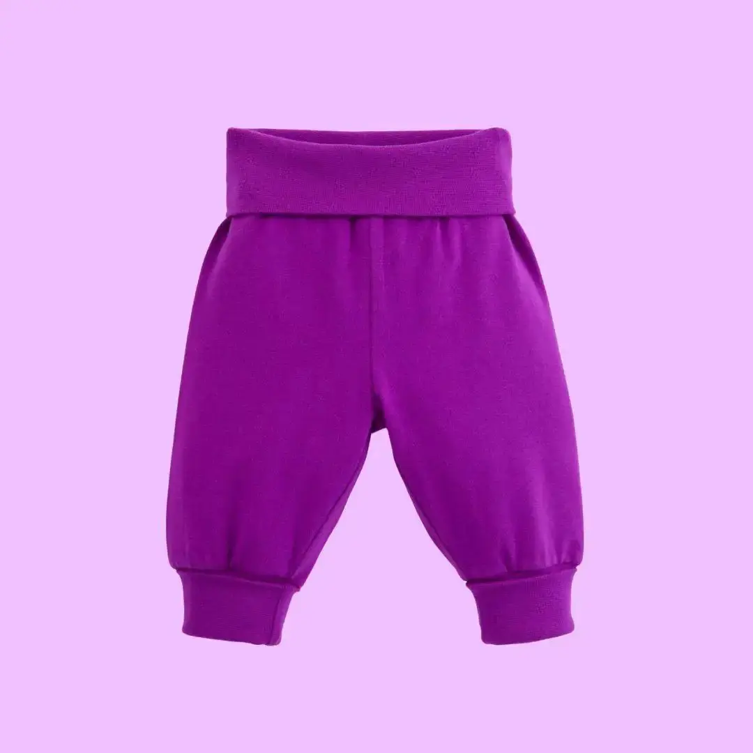 Perfectly Purple Kids Organic Yoga Pants