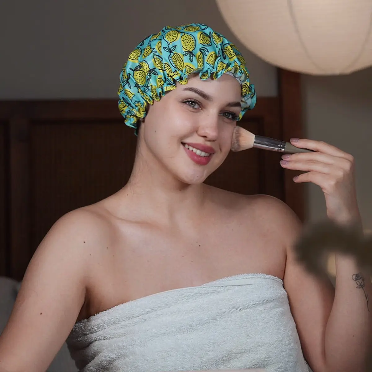 Lemon Shower Cap - Image 2