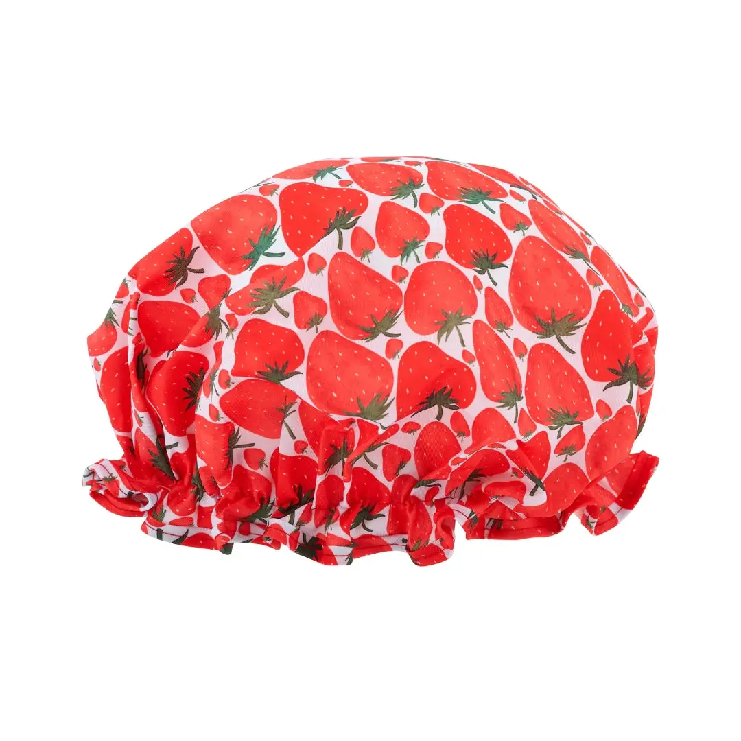 Strawberry Shower Cap - Image 4