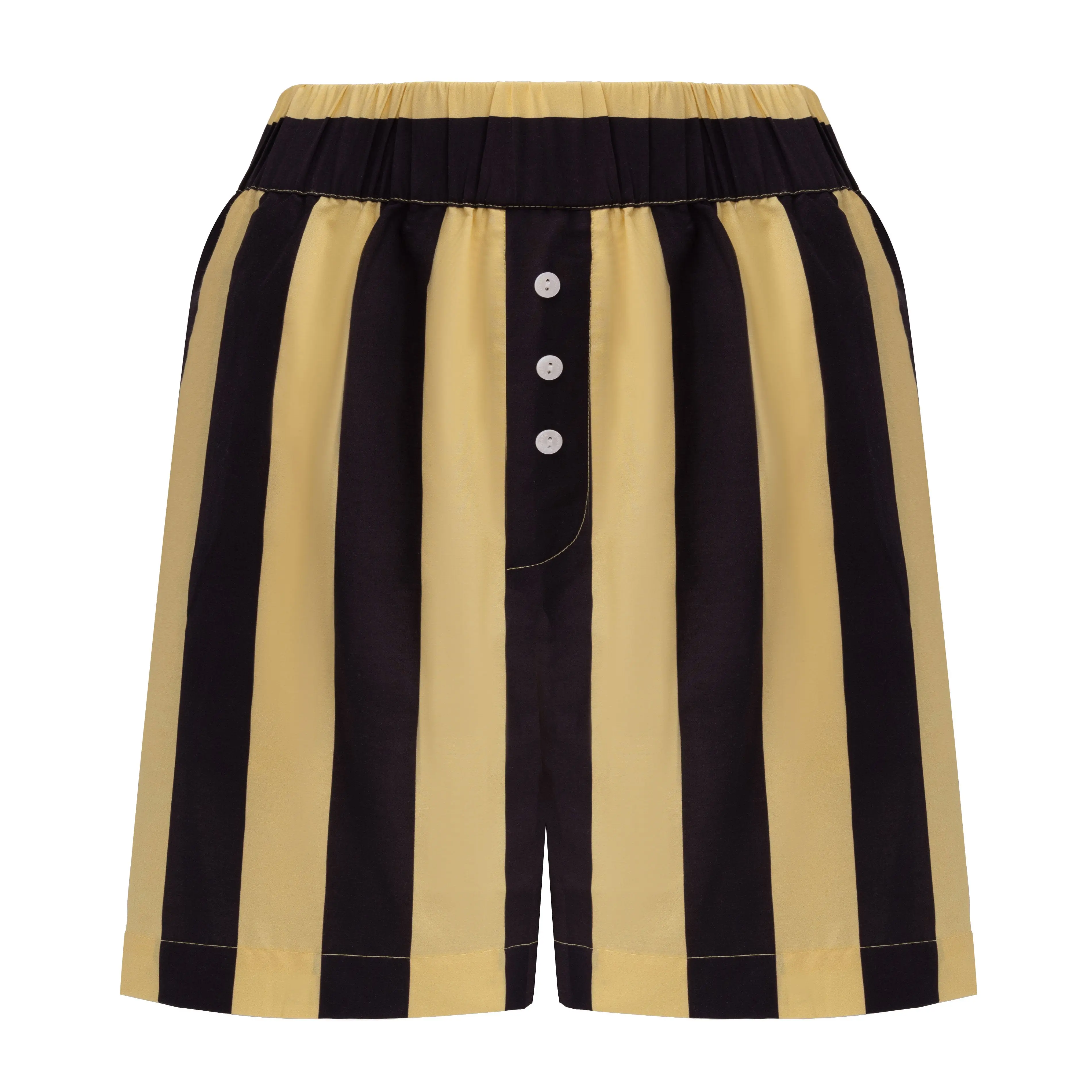 Silk Cotton Shorts Panna Cotta - Image 8