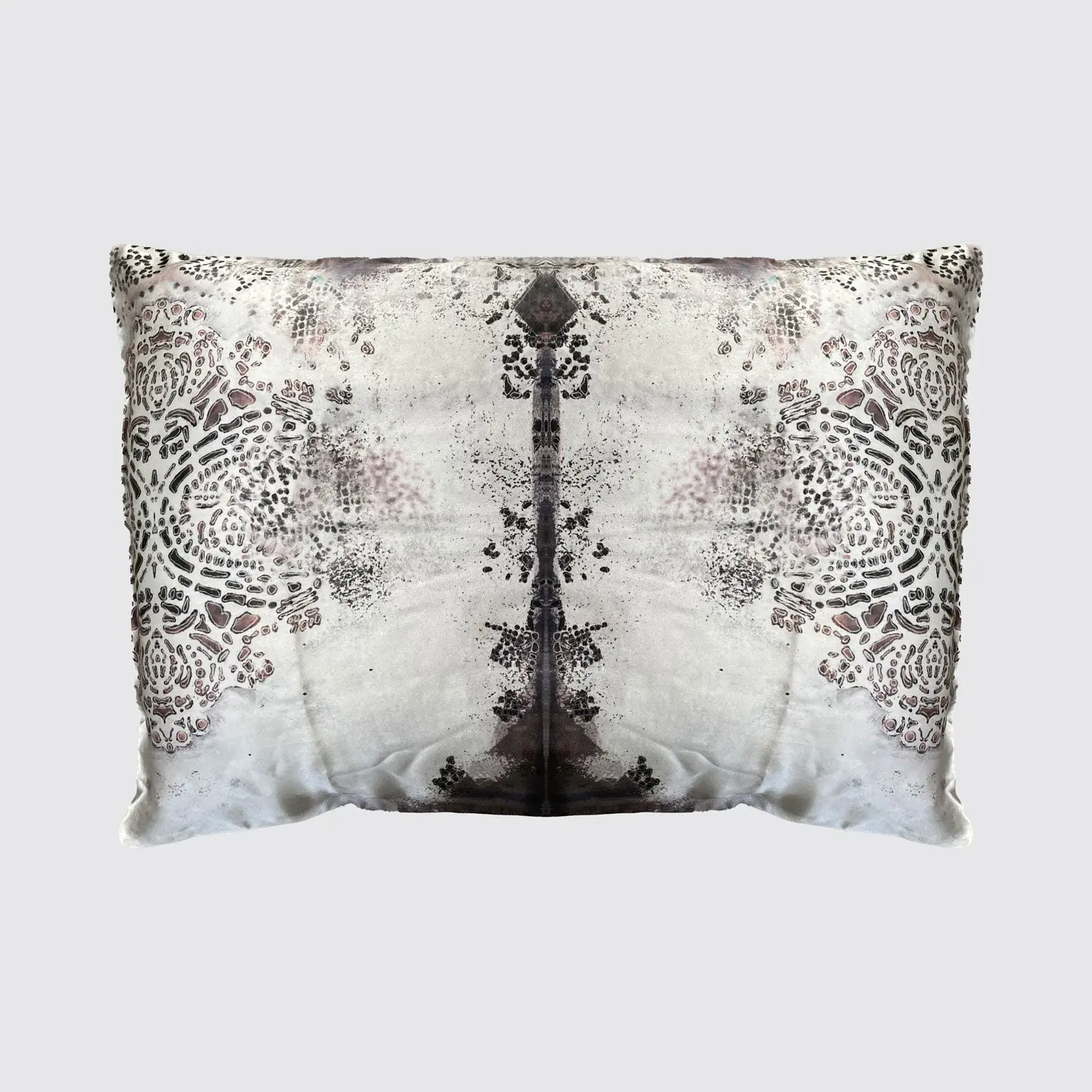 Silk Pillowcase - Burano Purple Grey - Image 2