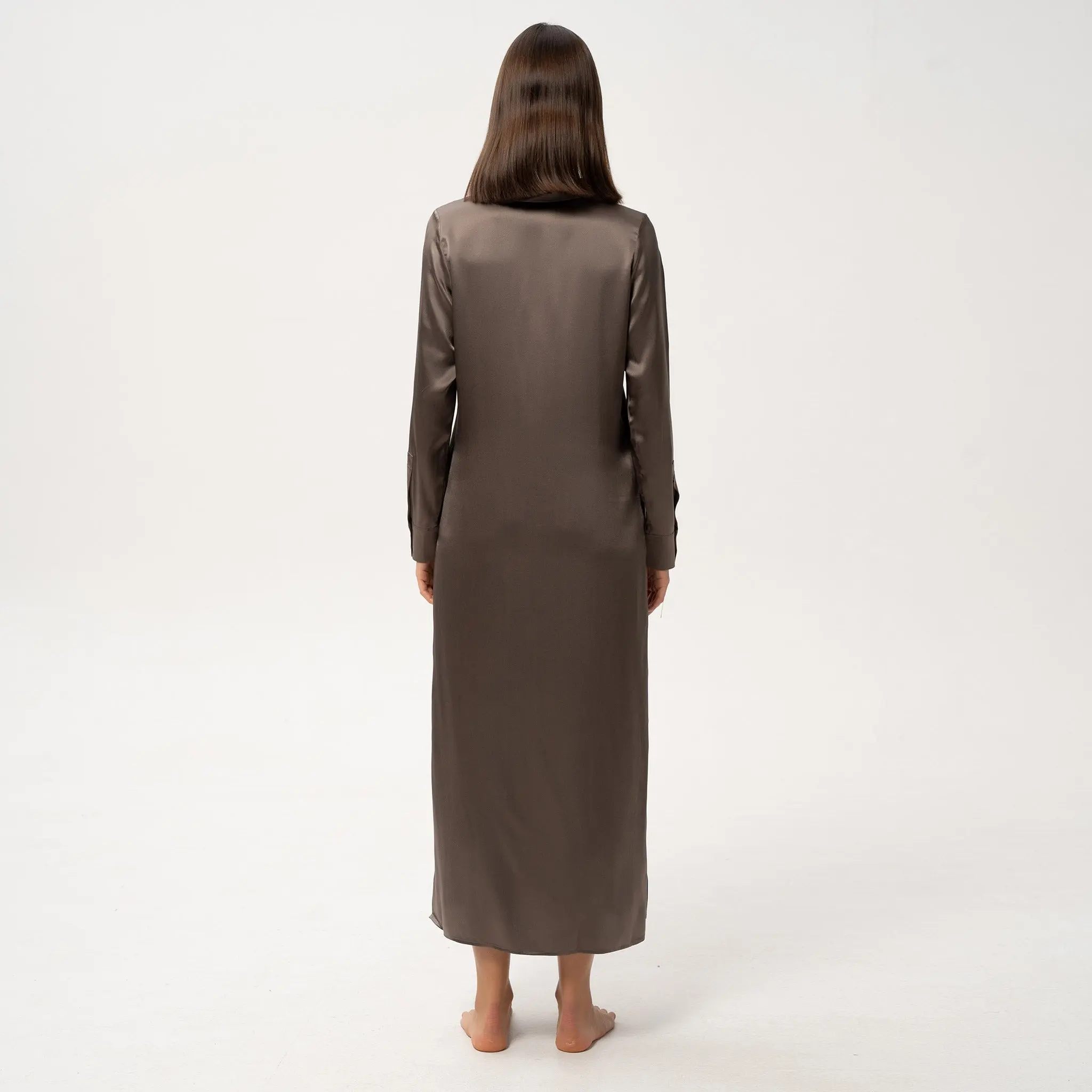 Silk Shirt Dress The Lady - Image 6
