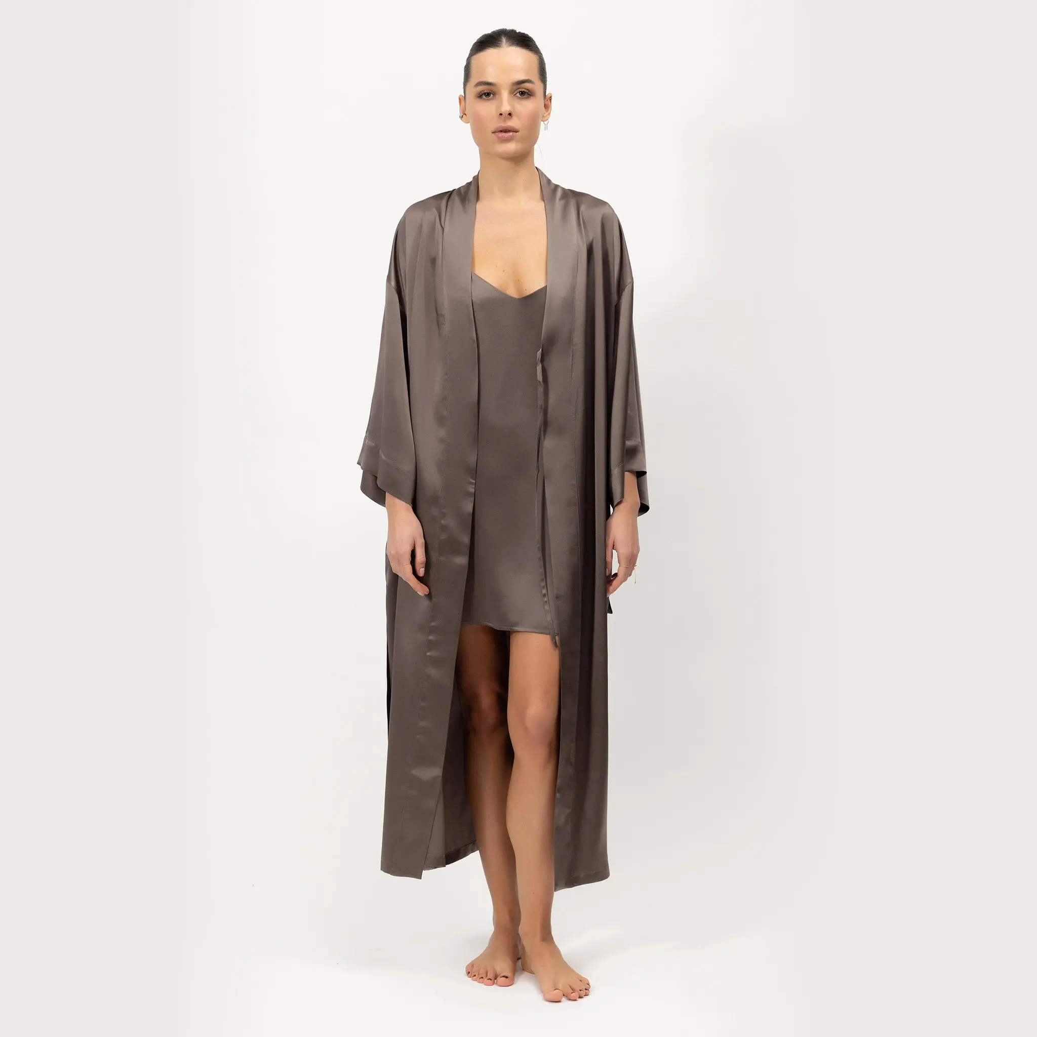 Silk Short Slip Dress The Lady - Image 9