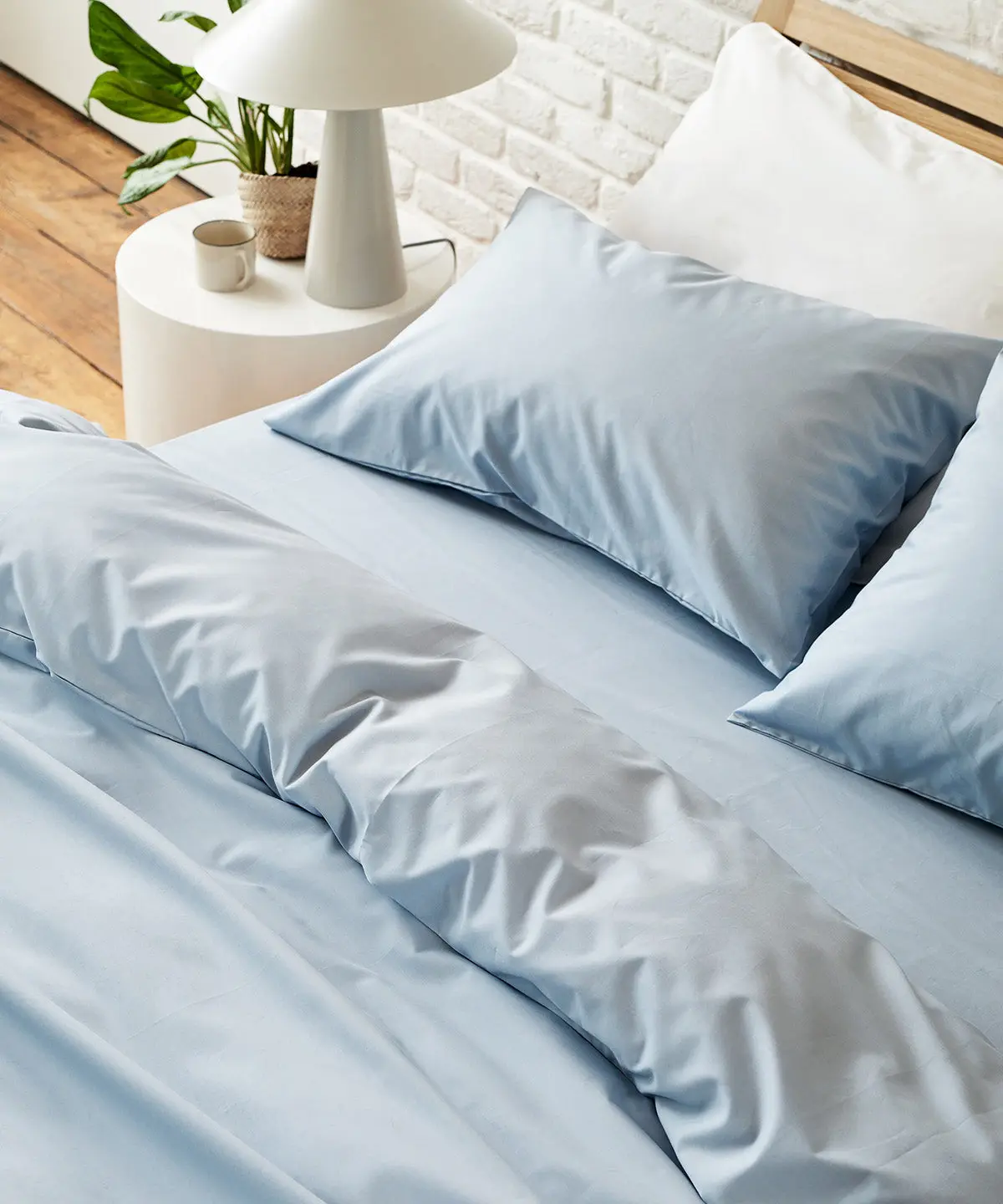 Sky Tencel Cotton Pillowcase - Image 5