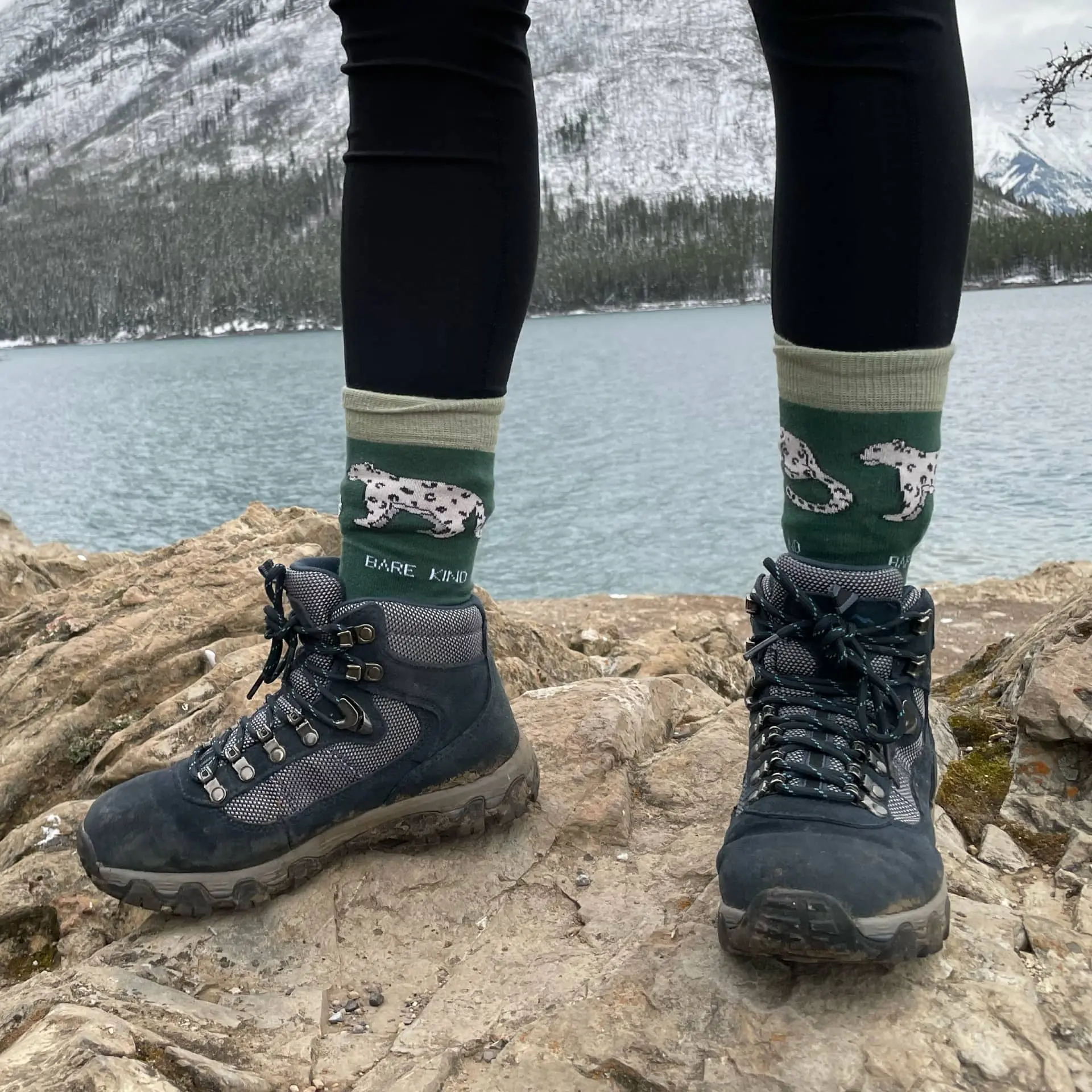 Snowy Mountain 3 Pack Bamboo Sock Set - Image 3