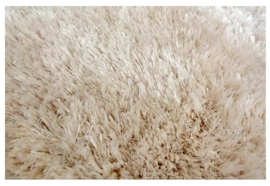 Soft Washable Beige Shaggy Rug | SA-02 - Image 2