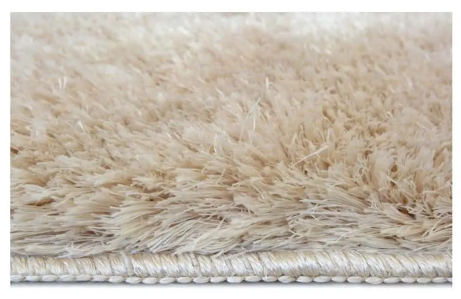 Soft Washable Beige Shaggy Rug | SA-02 - Image 7