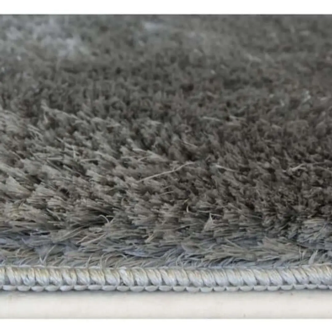 Soft Washable Grey Shaggy Rug | SA-04 - Image 2
