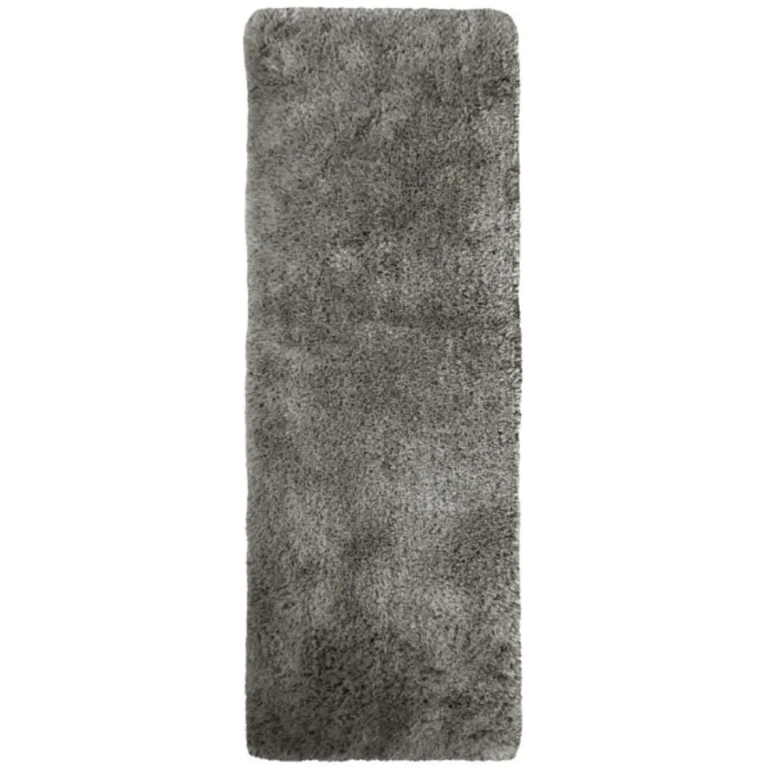 Soft Washable Grey Shaggy Rug | SA-04 - Image 8