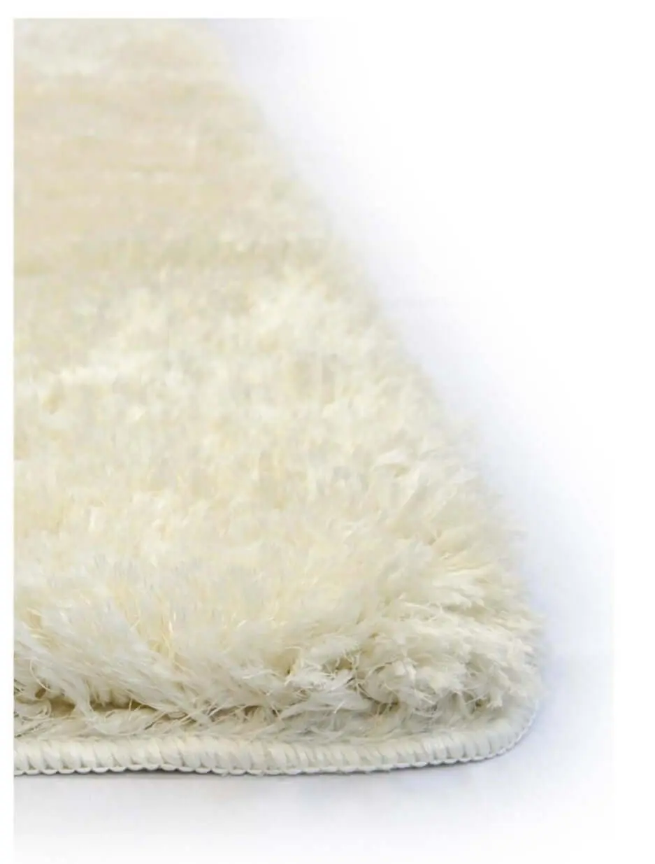 Soft Washable Ivory Shaggy Rug | SA-01 - Image 6