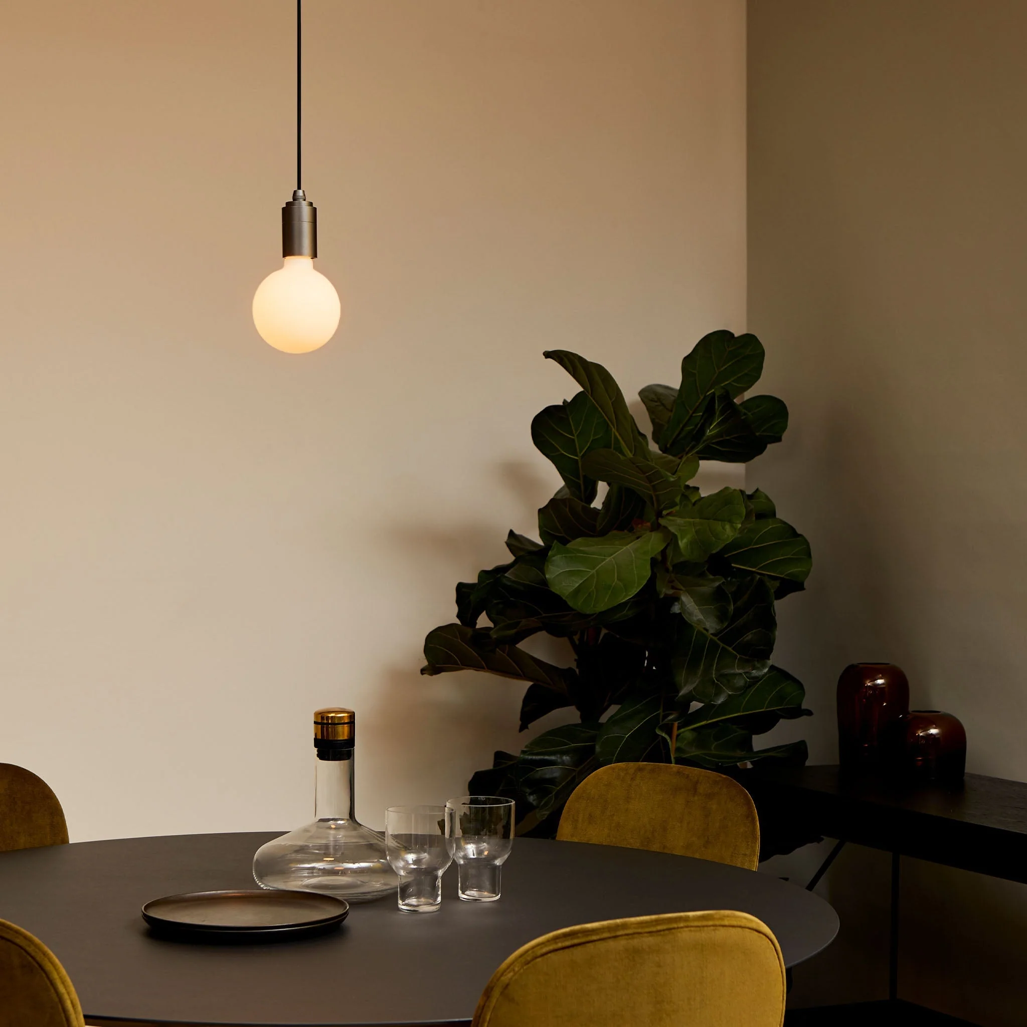 Sphere III Pendant Light in Brass - Image 3