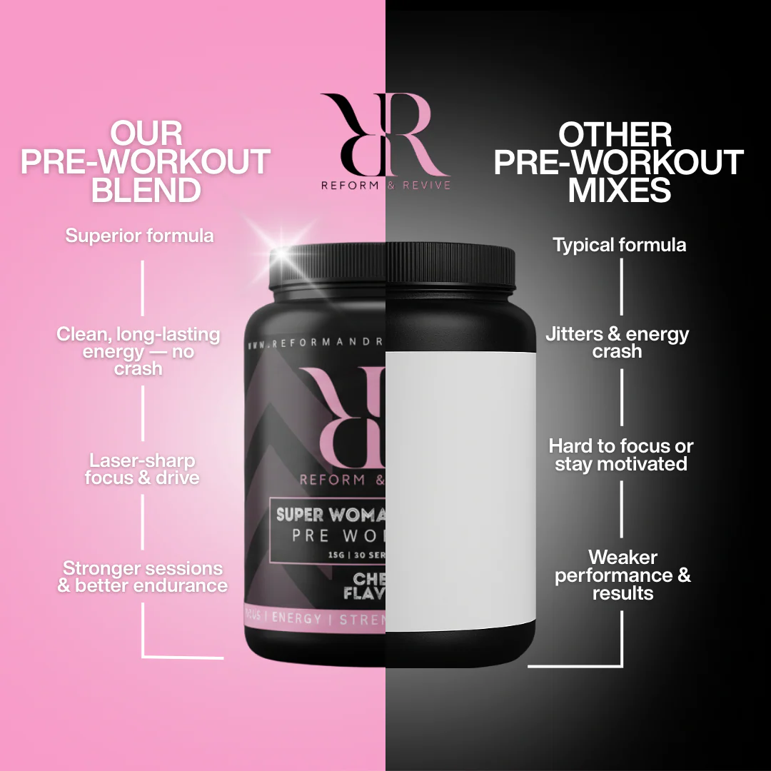 Super Woman XTREME Pre Workout 450g various Flavour - Image 2