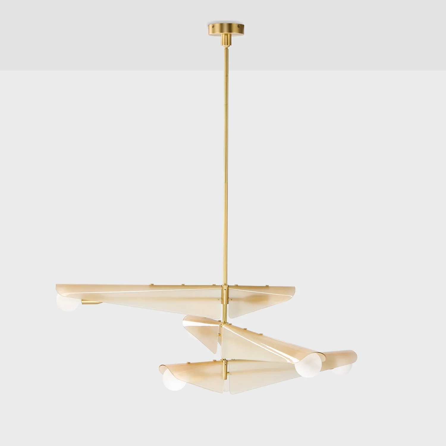 Sycamore Chandelier 3 Tiers in Dusk Pink - Image 12
