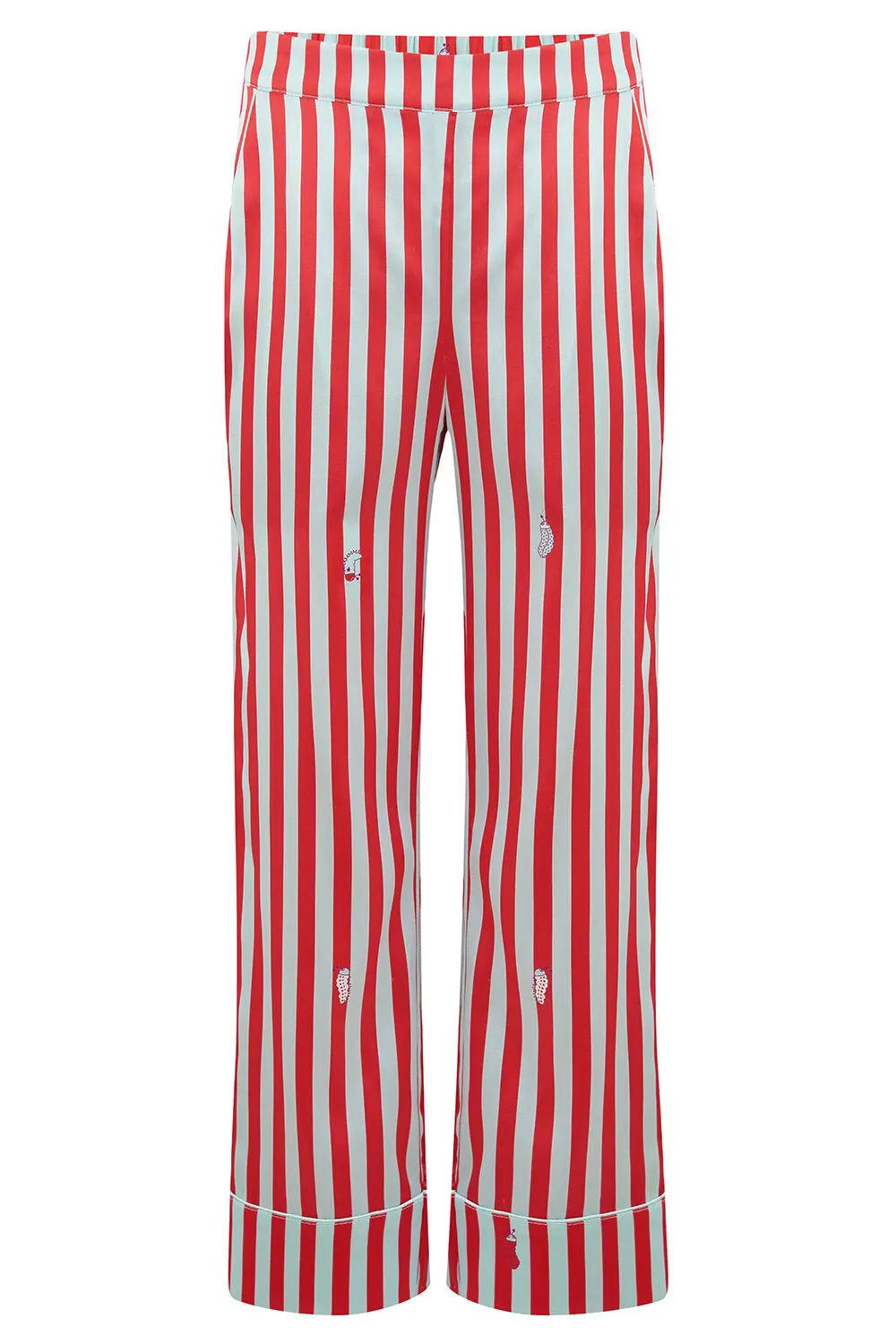 Teddy Ladybird Stripe Boys Silk Pyjama Set - Image 9