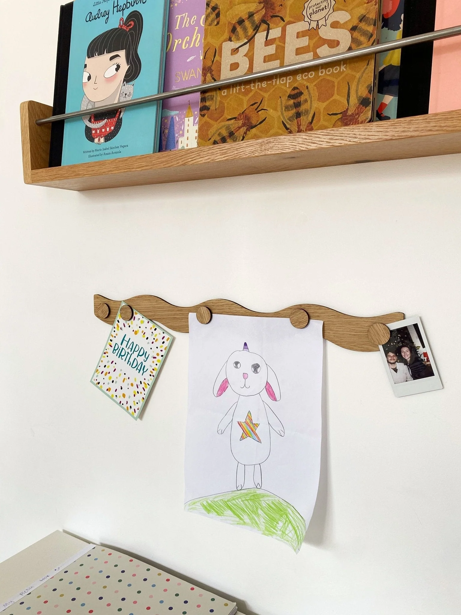The Art Display Bar - Wavy - Oak - Image 5