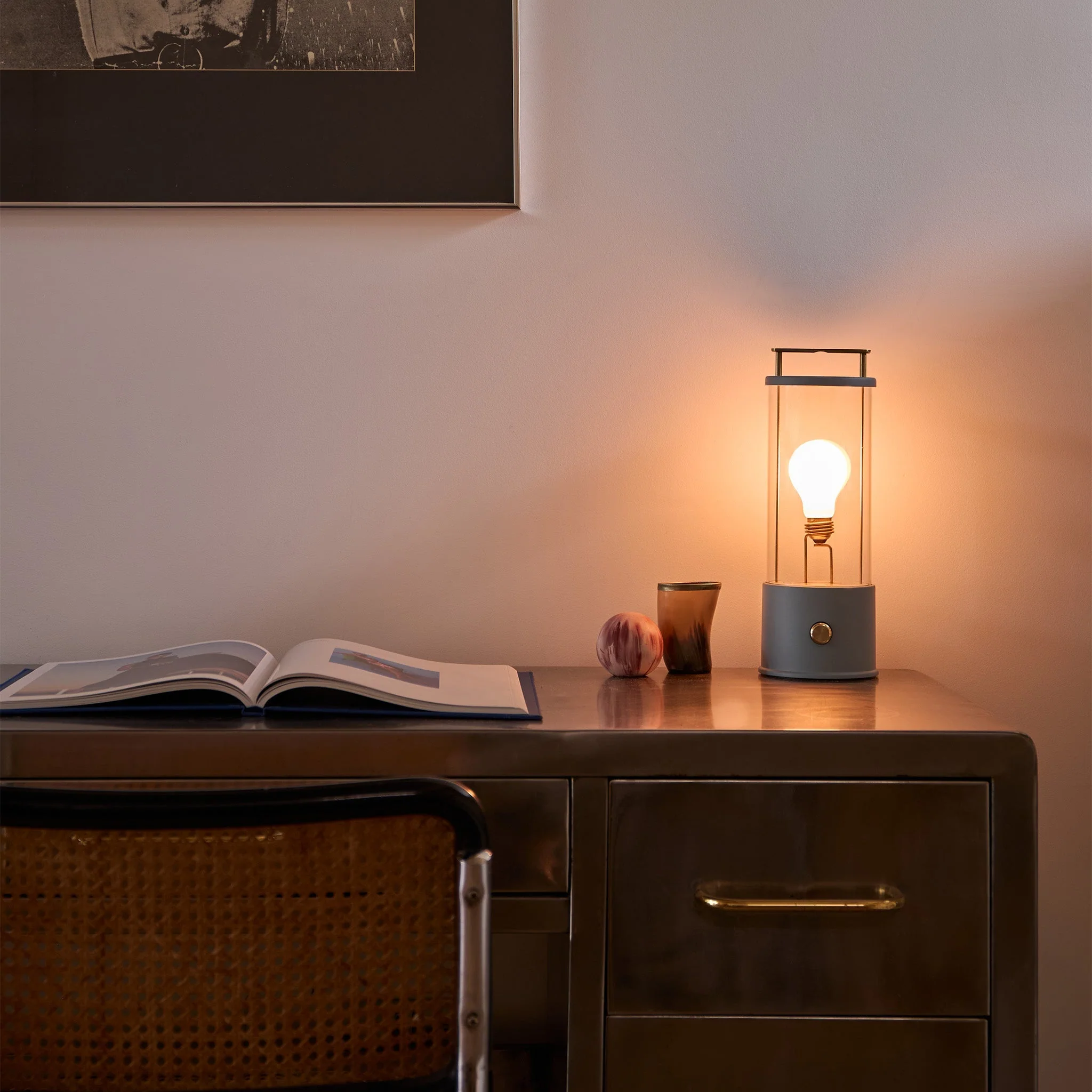 The Muse Portable Lamp in Selvedge Blue Bundle - Image 5