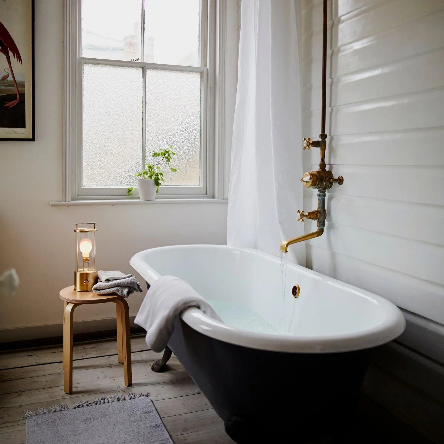 The Muse Portable Lamp in Solid Brass - Image 4