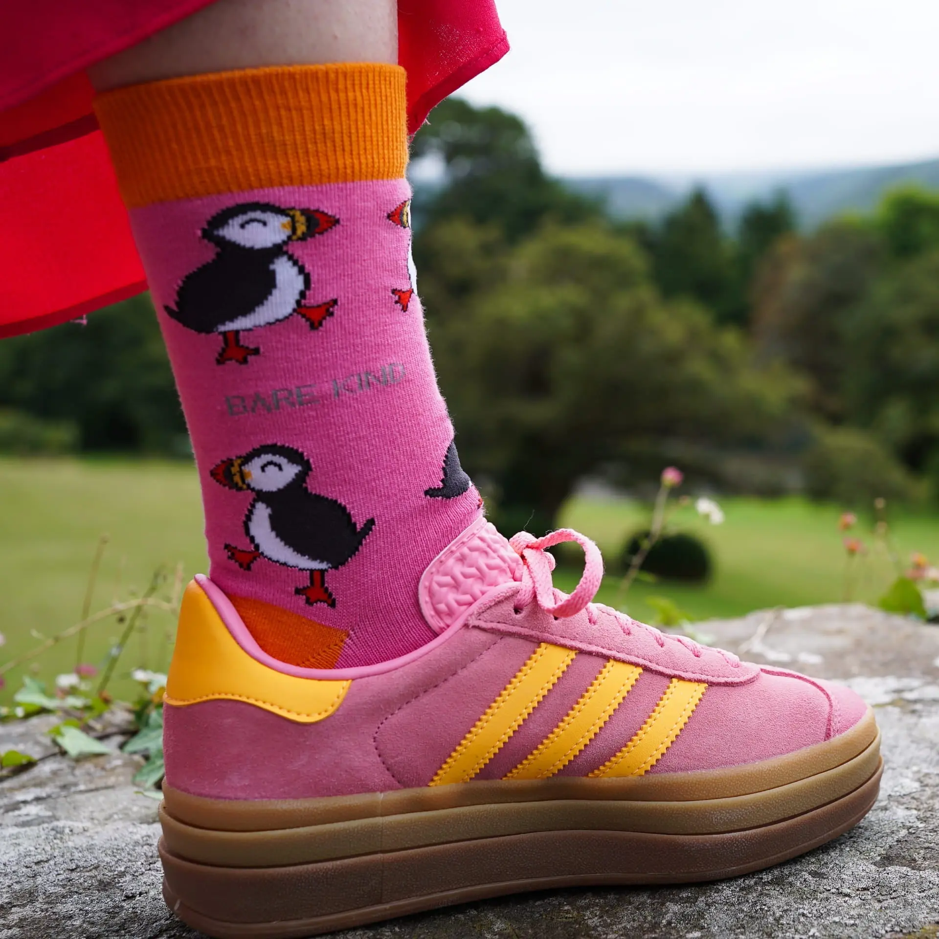 The Puffin 4 Pack Bamboo Sock Set - Image 3