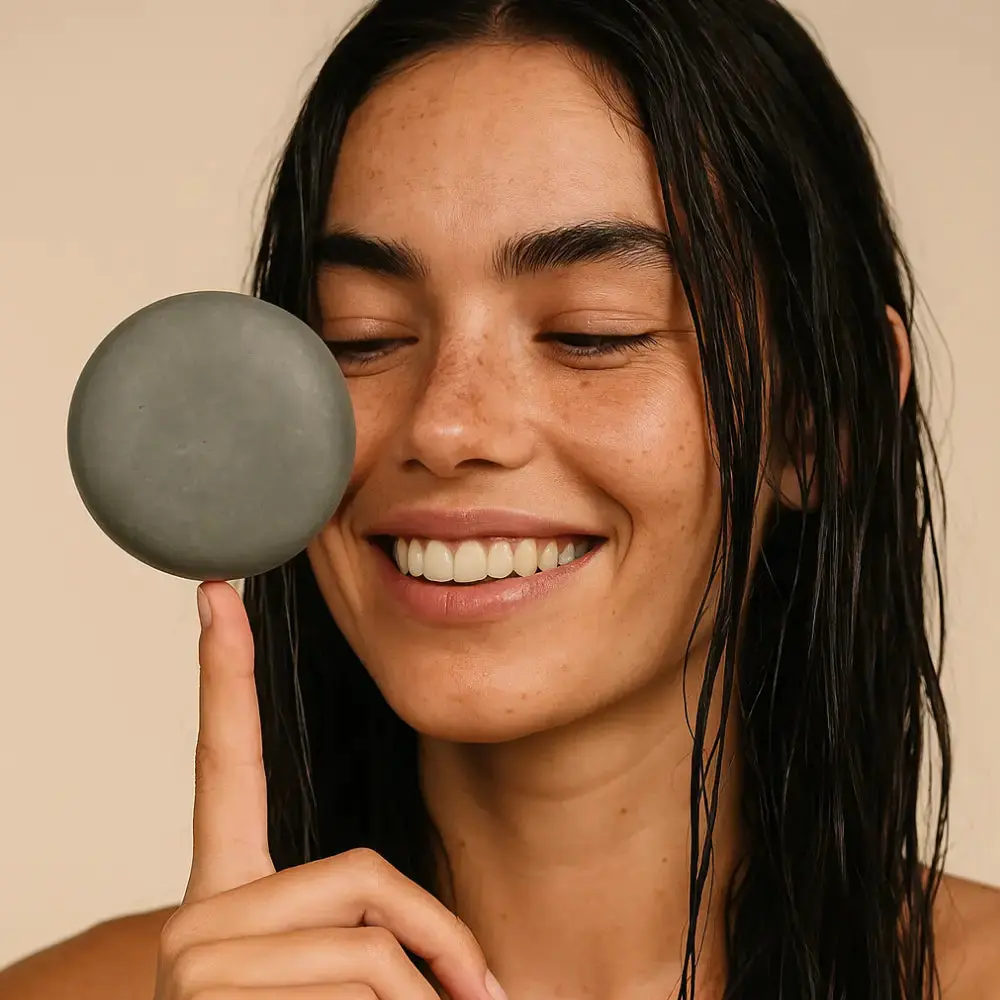The Rebalancing One - Purify & Balance Solid Shampoo Bar - Image 3