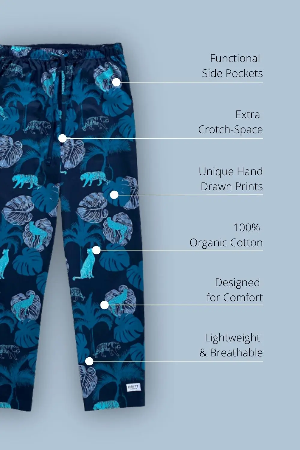 The Tropics Pyjama Bottoms Set - Image 5