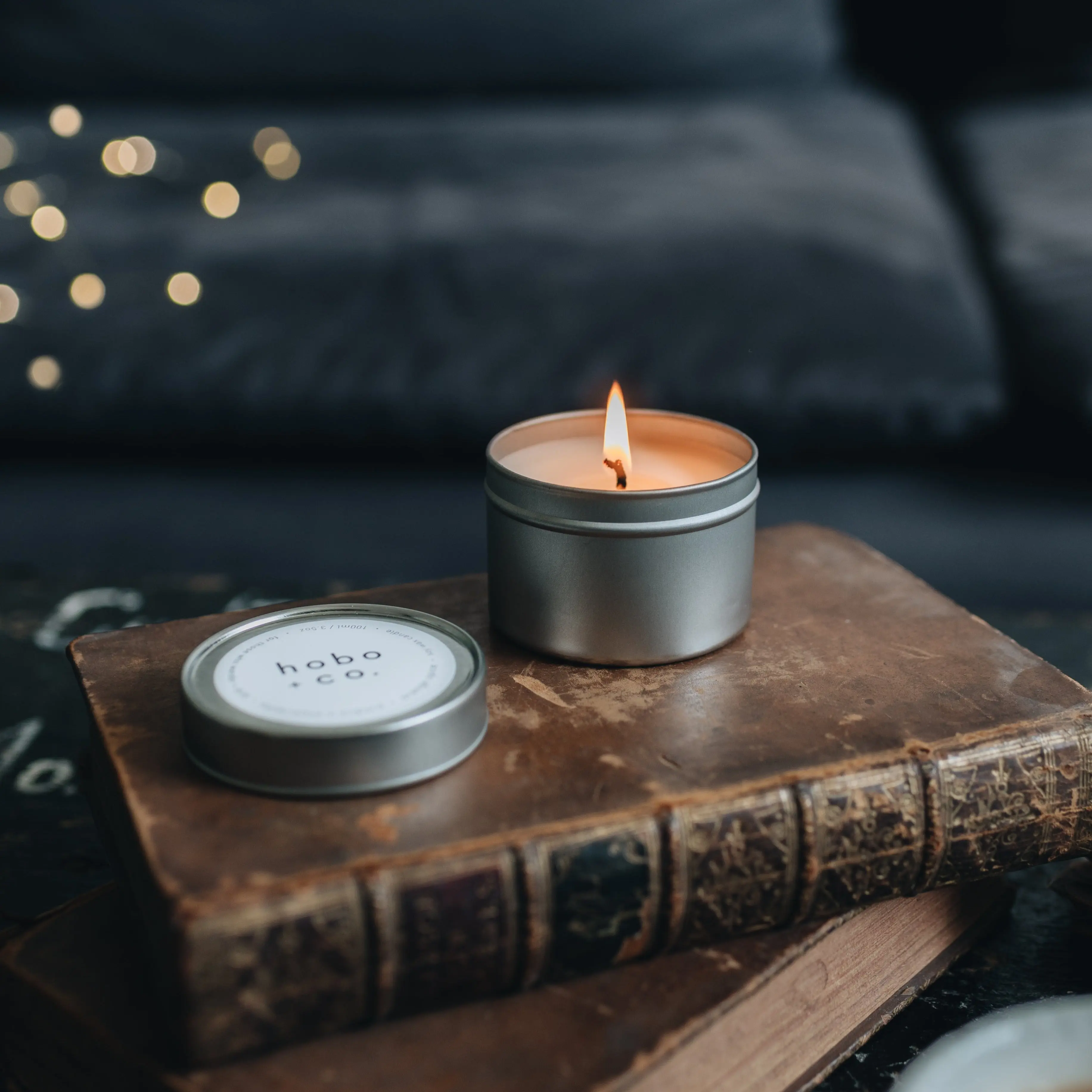 Travel Size Balsam Fir and Bergamot Candle - Image 3