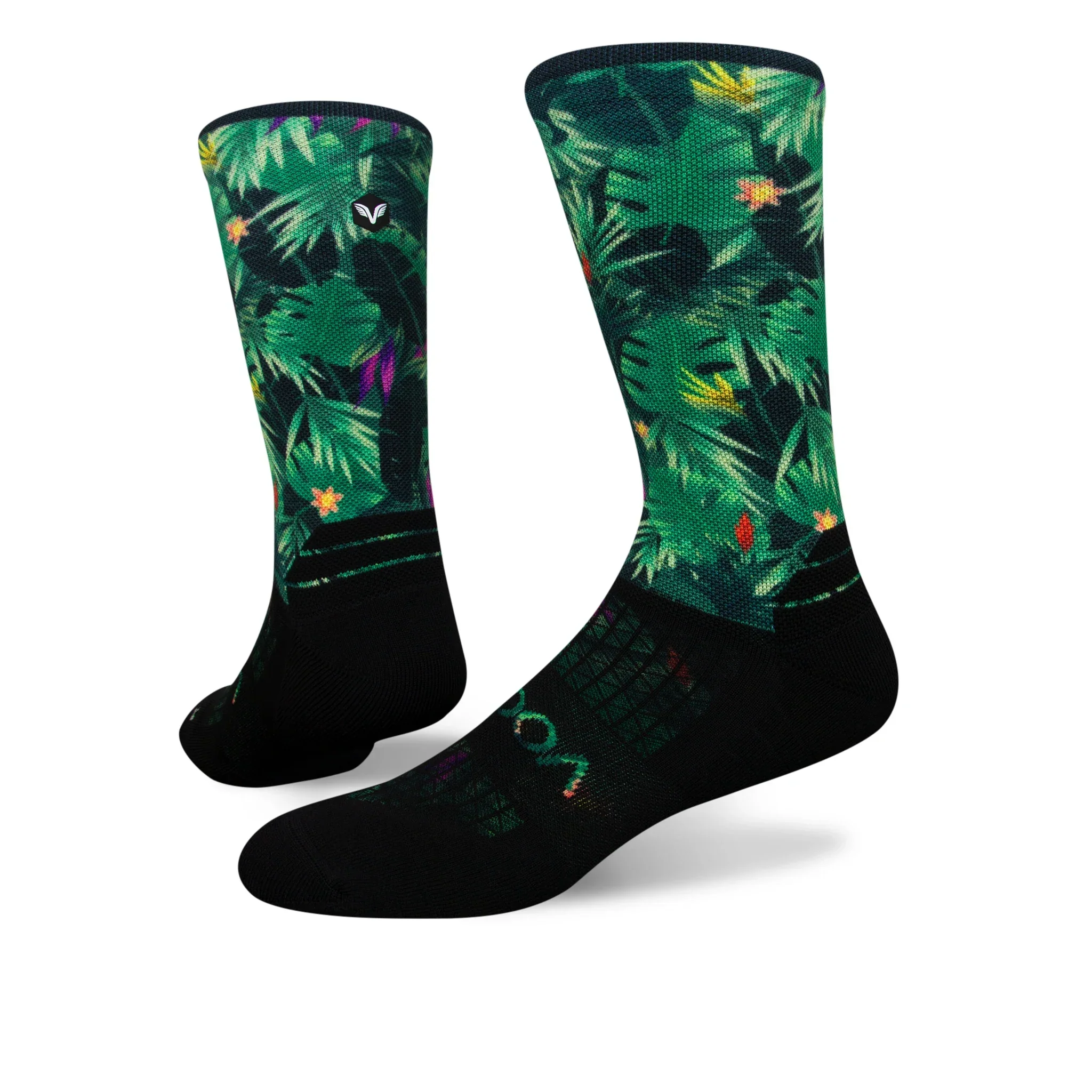 Tropical Forest Crew Sock - Image 2