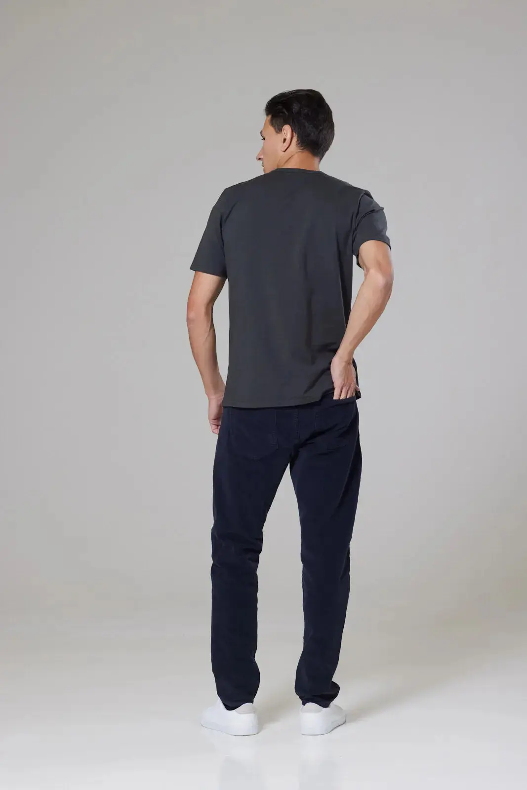 Trueman T-Shirt - Grey - Image 5