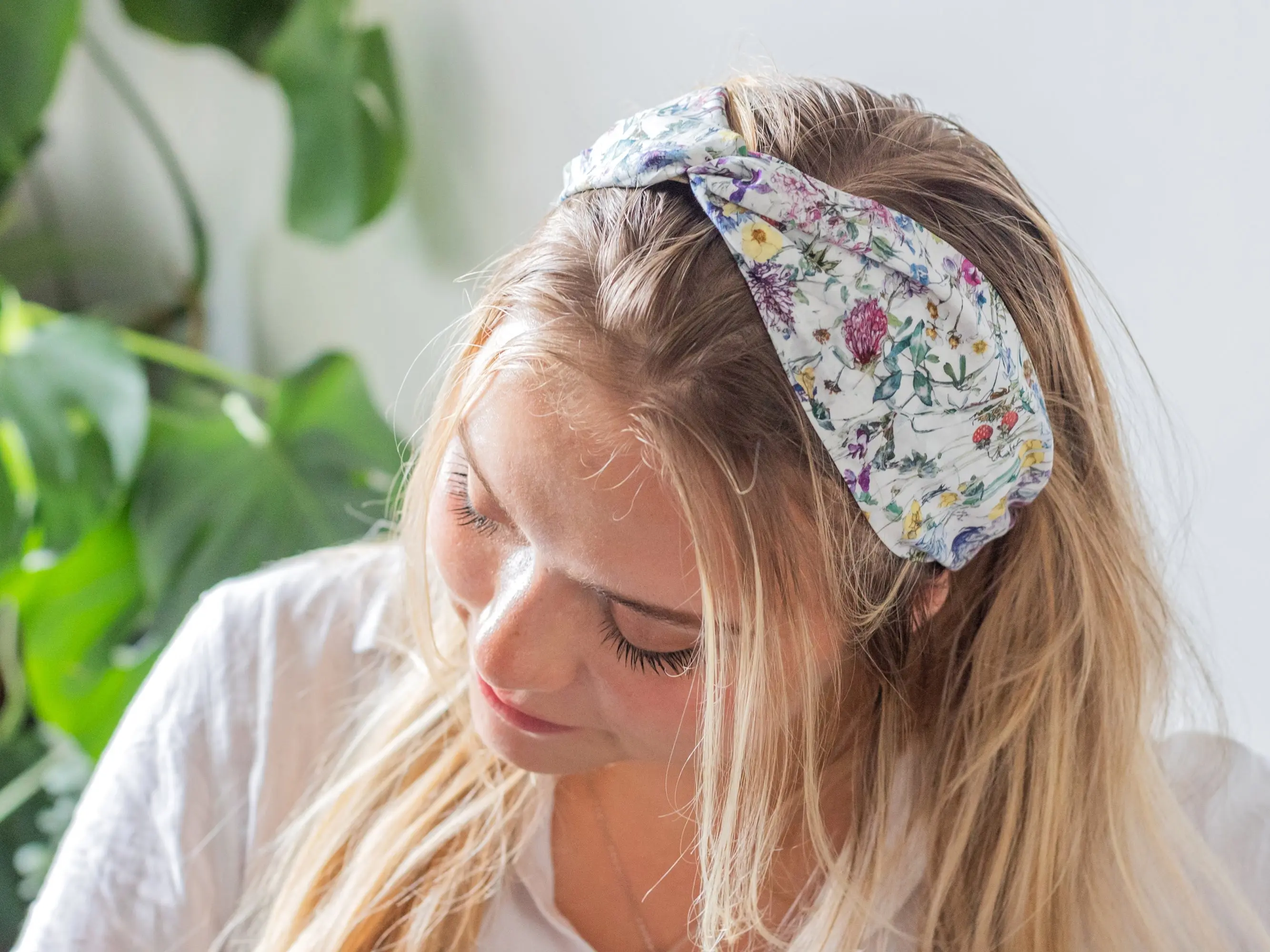 Liberty Wild Flowers Print Twist Headband - Image 2