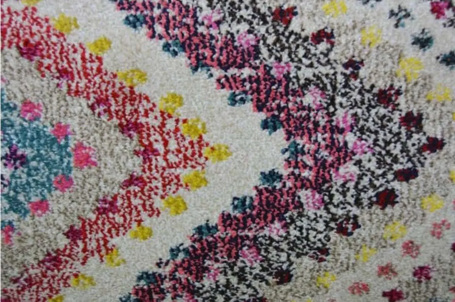 Villa Multicolour Diamond Rug - Image 2