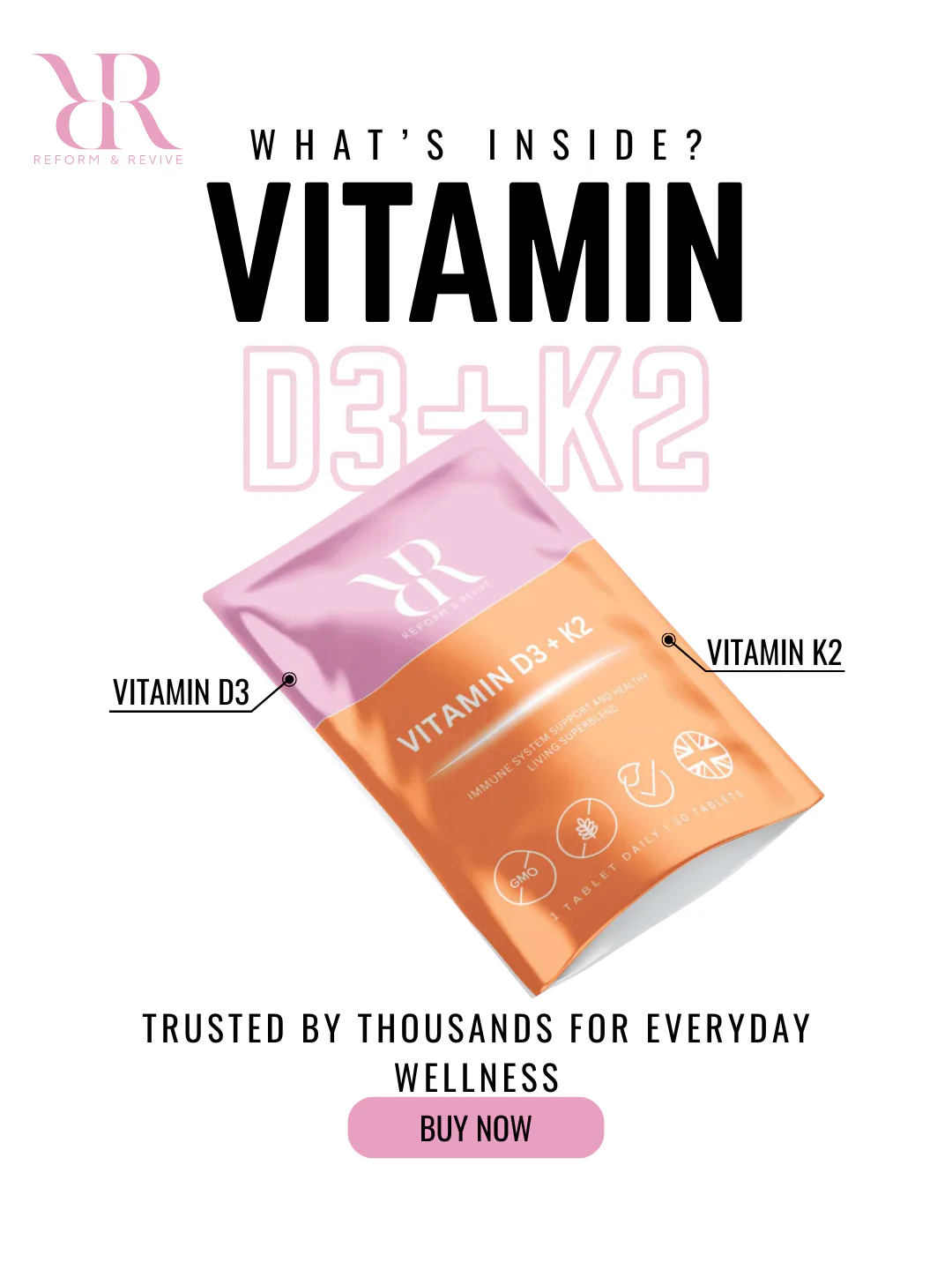 Vitamin D3 + K2 4000 iu - Image 4