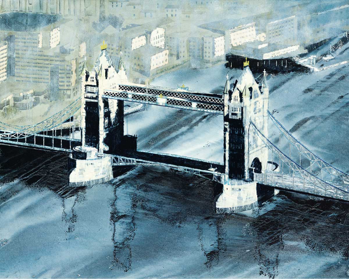 Wallpaper Mural of Tower Bridge London - £50 per sq metre. - Image 3
