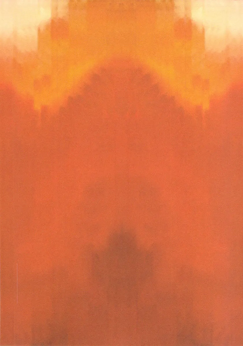 Wallpaper Orange Clouds - £37.50 per sq metre - Image 2