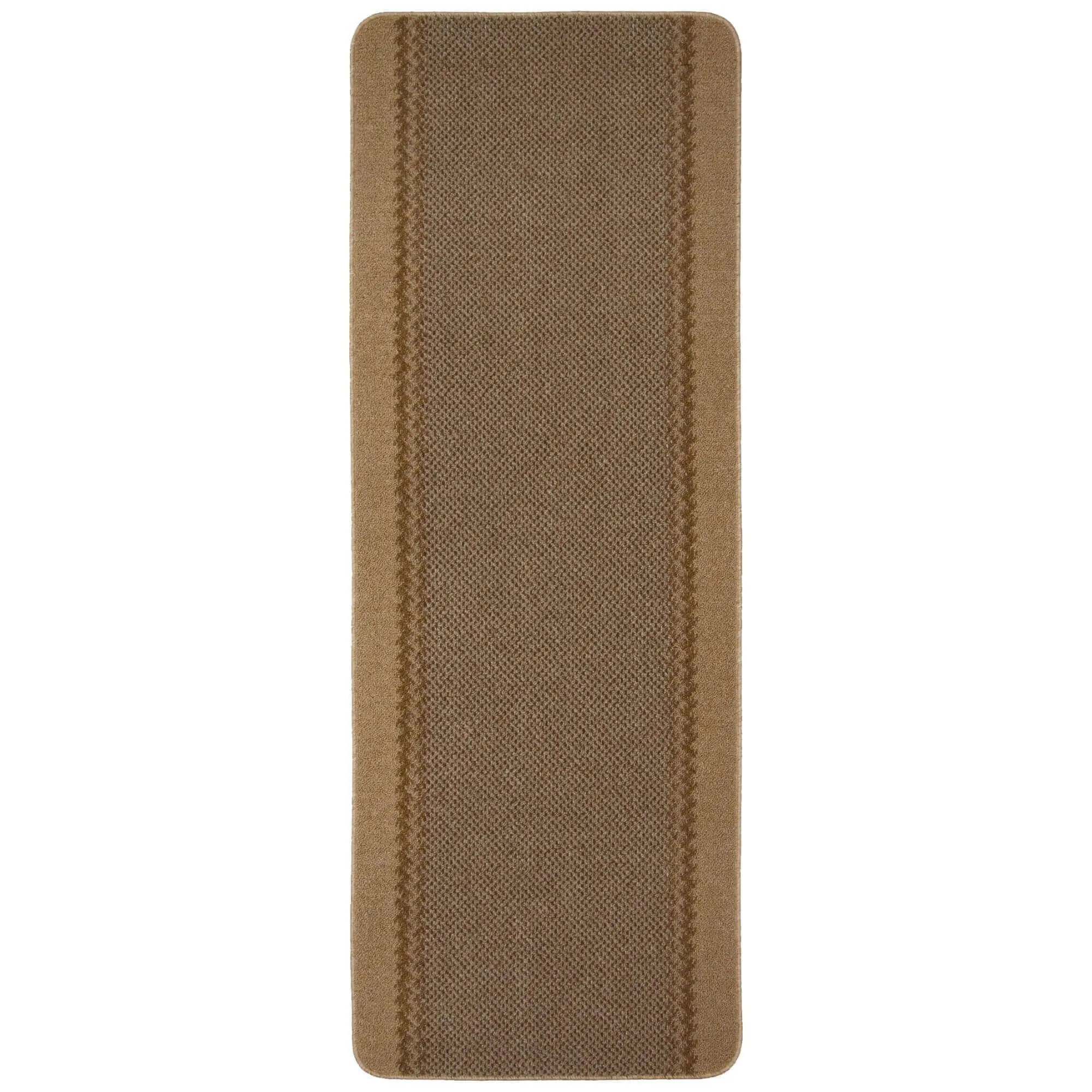 Washable Bordered Beige Rug | 116B - Image 4
